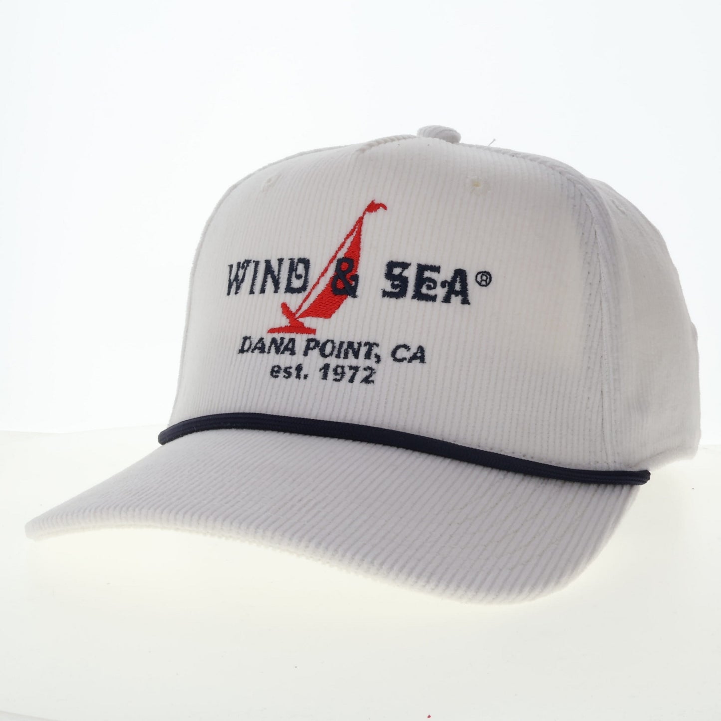 W&S White Classic Corduroy Hat