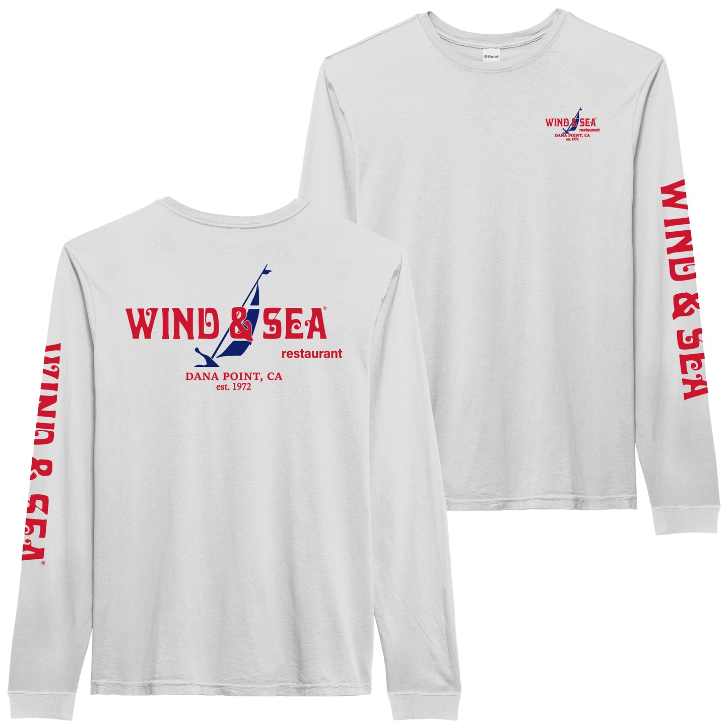 W&S Vintage White Long Sleeve