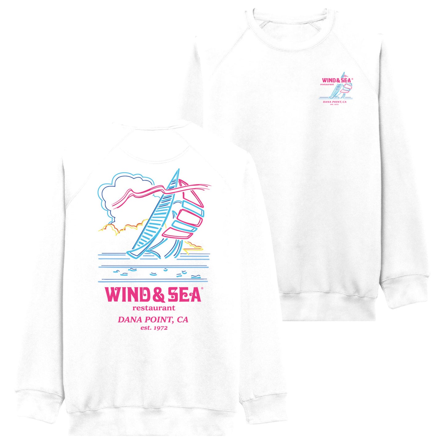 70s White Crewneck