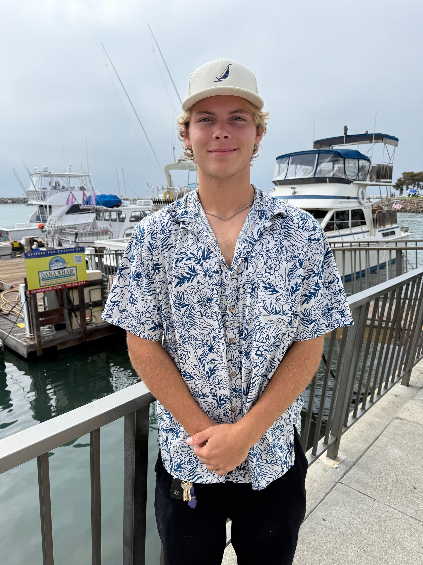 W&S Sailboat Hat Ivory