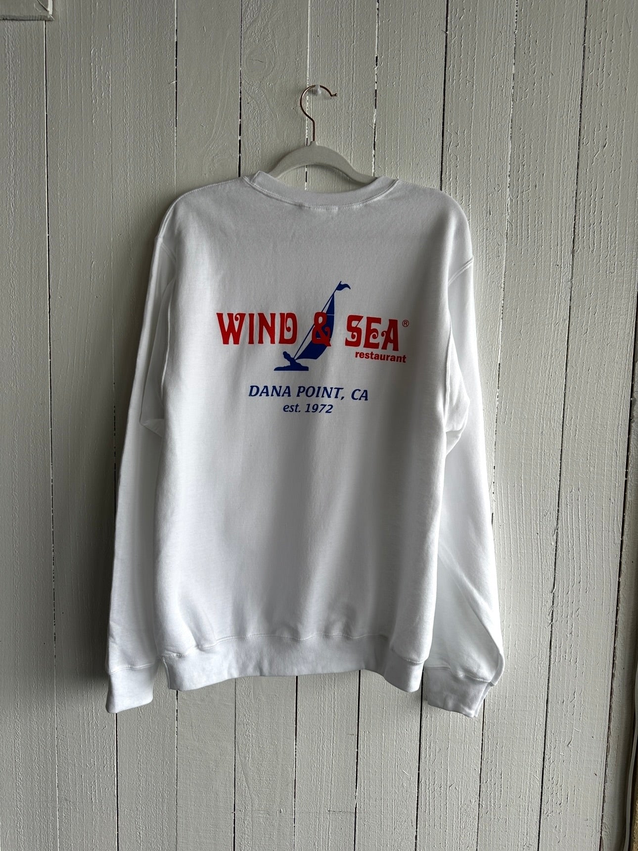 W&S Crew Sweatshirt White