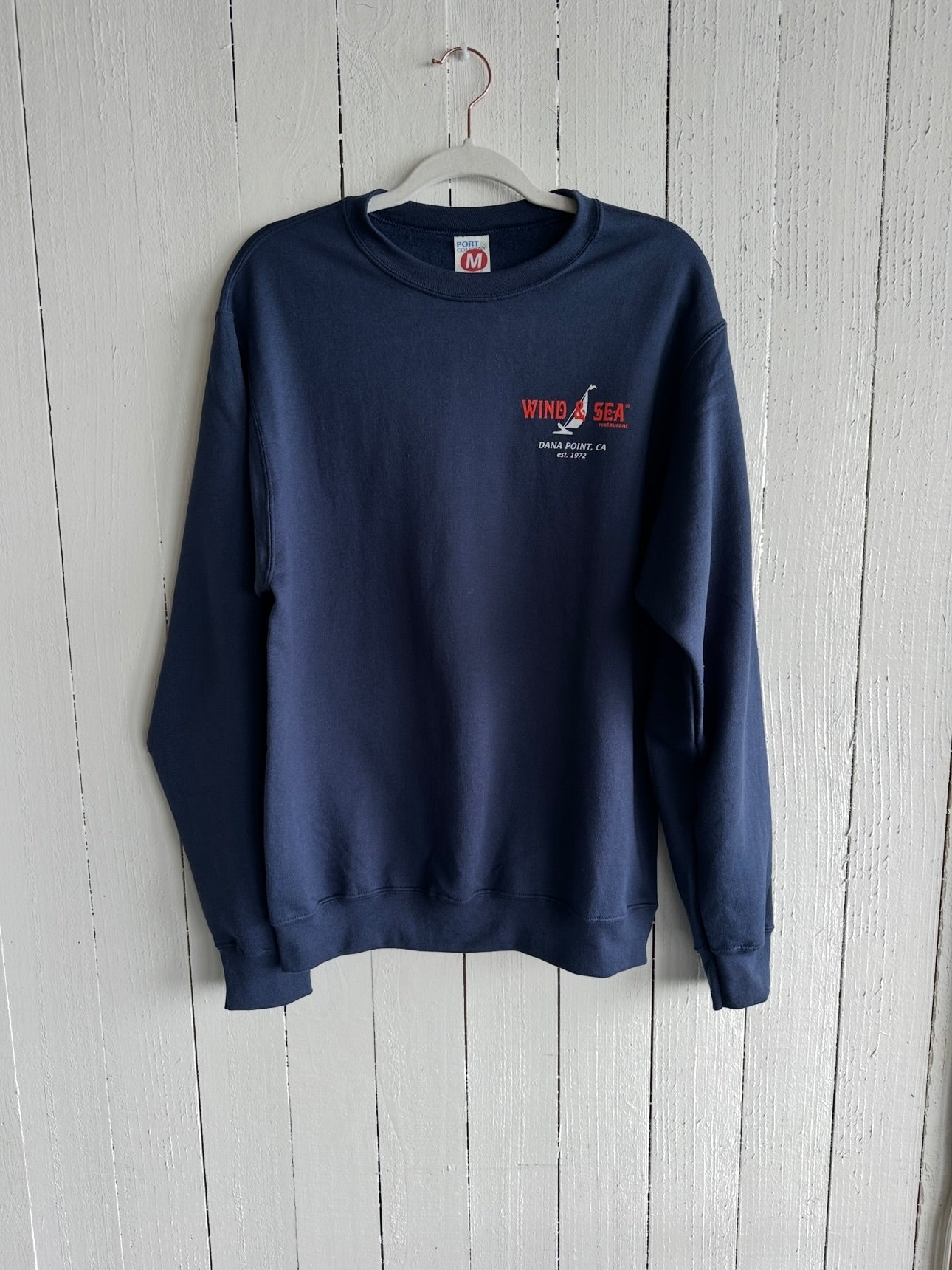 W&S Crew Sweatshirt Navy