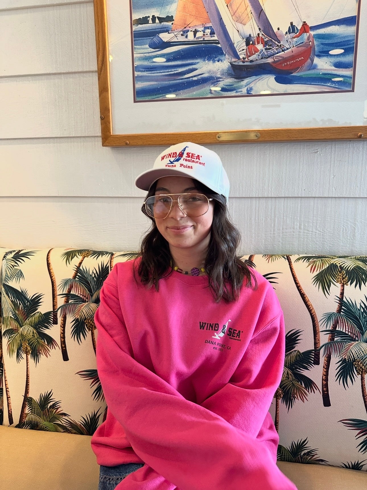 W&S Crew Sweatshirt Pink