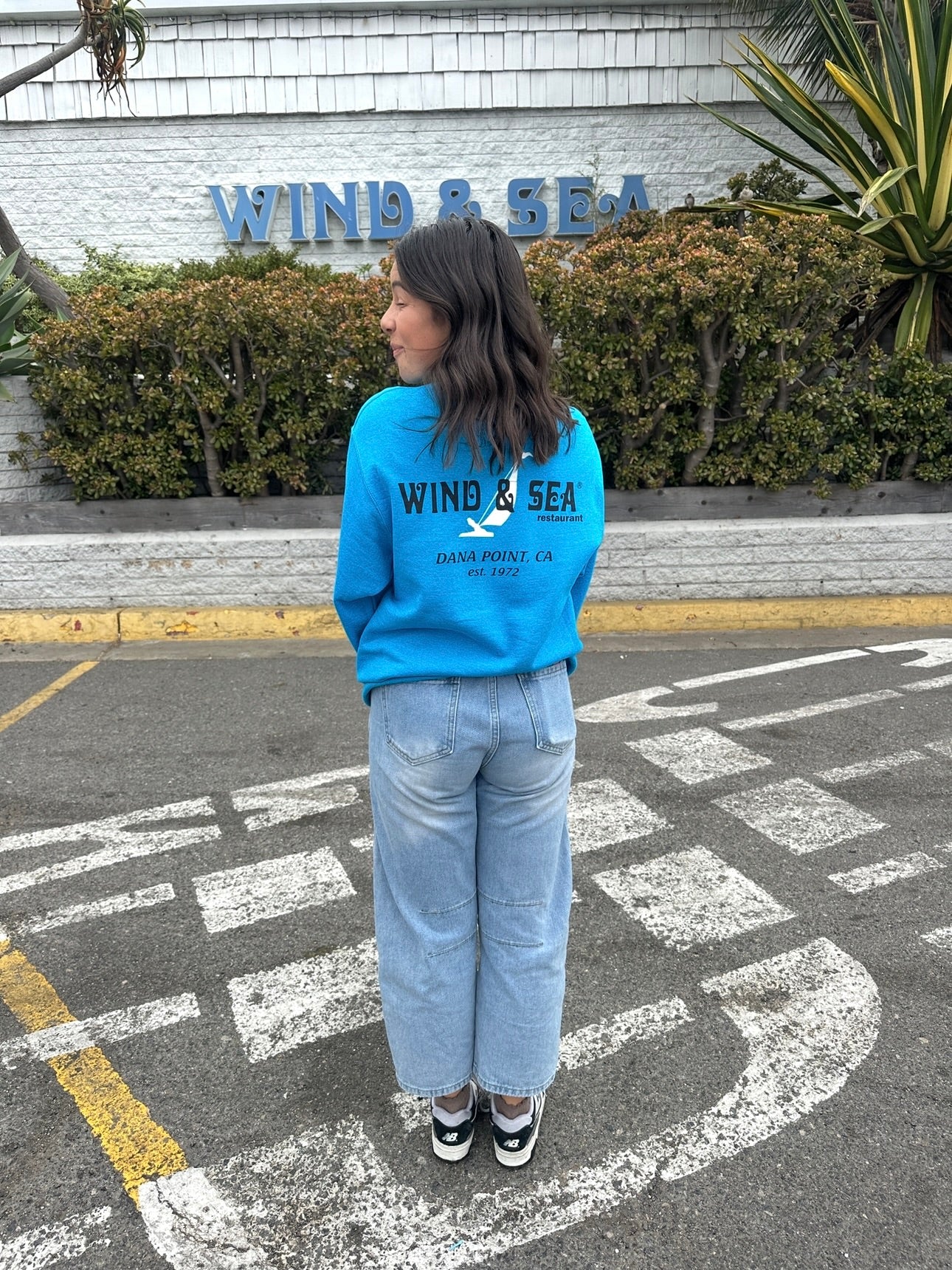 W&S Crew Sweatshirt Teal