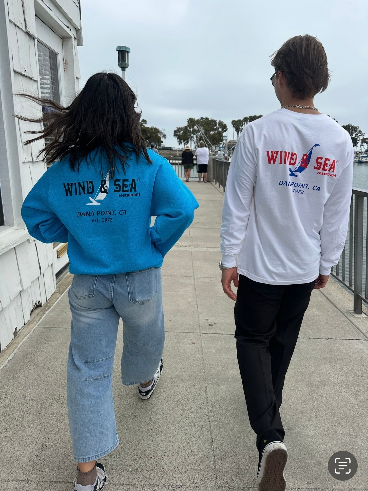 W&S Crew Sweatshirt Teal