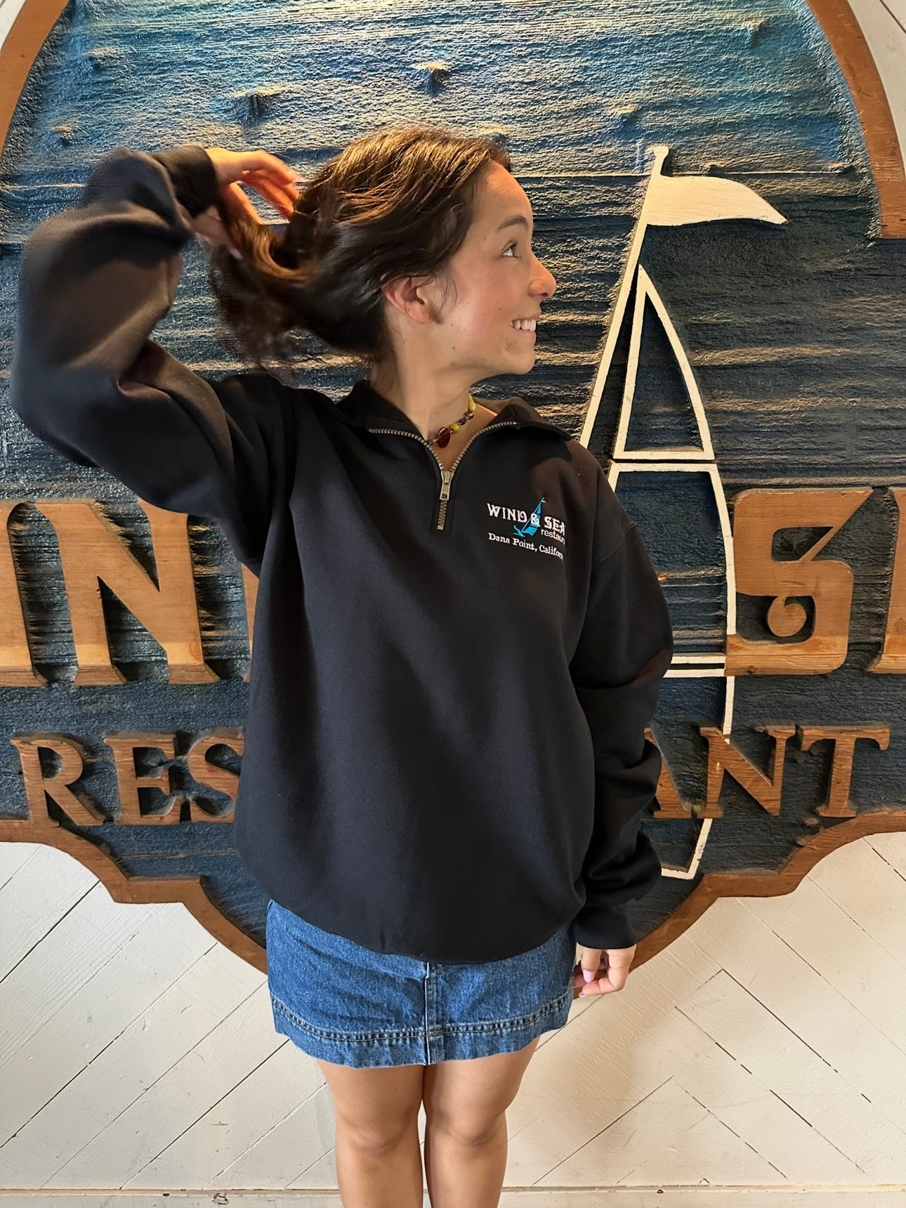 W&S Quarter-Zip Sweatshirt