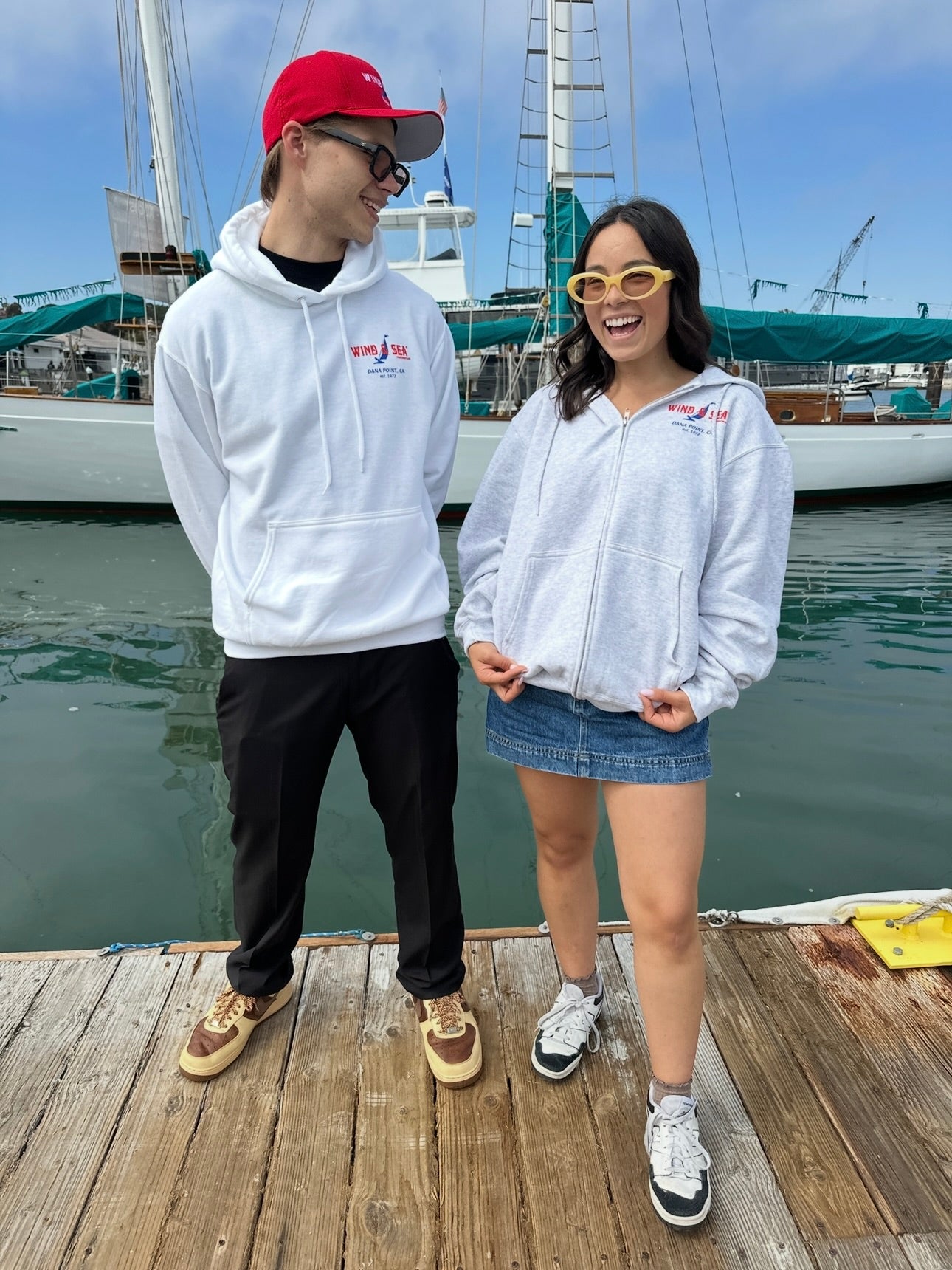 W&S Zip Sweatshirt Gray