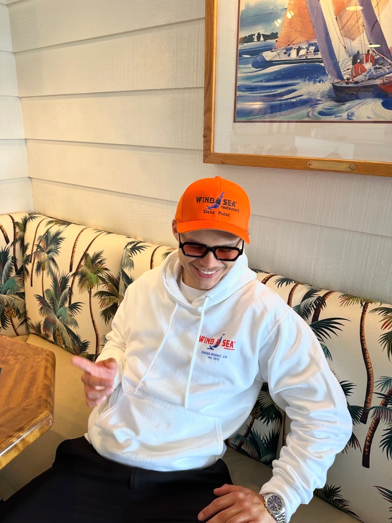 W&S Hat Orange