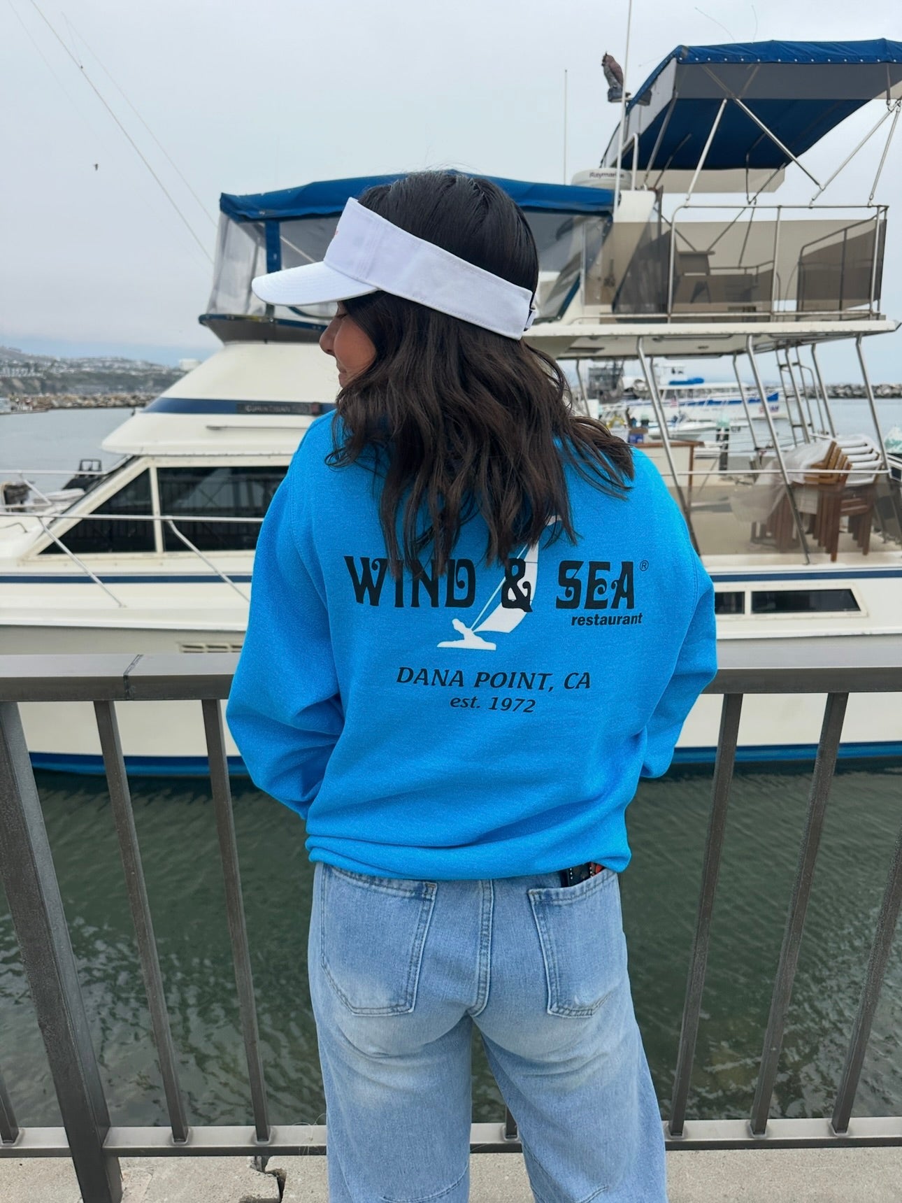 W&S Crew Sweatshirt Teal