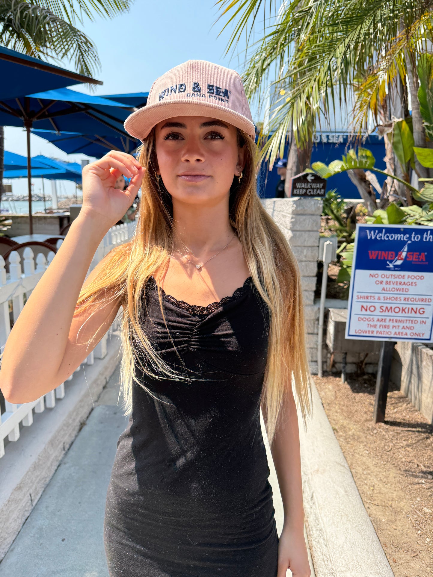 W&S Rose Corduroy Hat