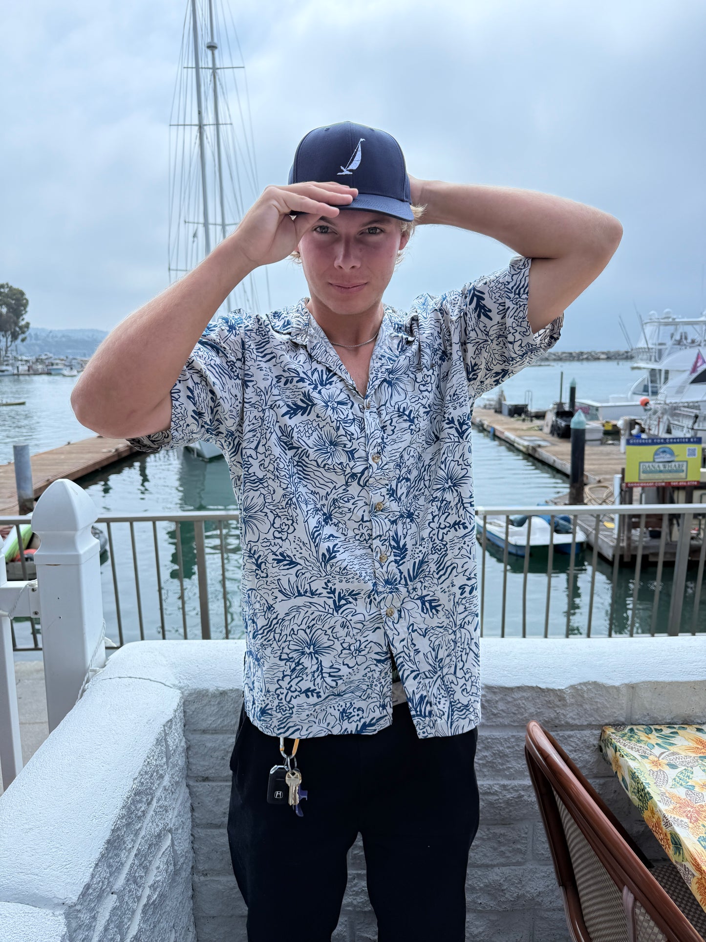 W&S Sailboat Hat Navy