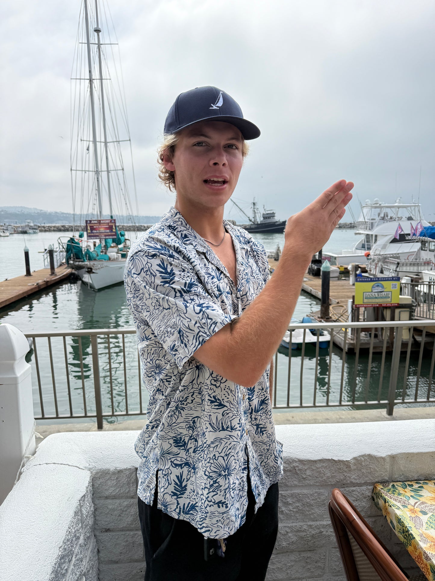 W&S Sailboat Hat Navy