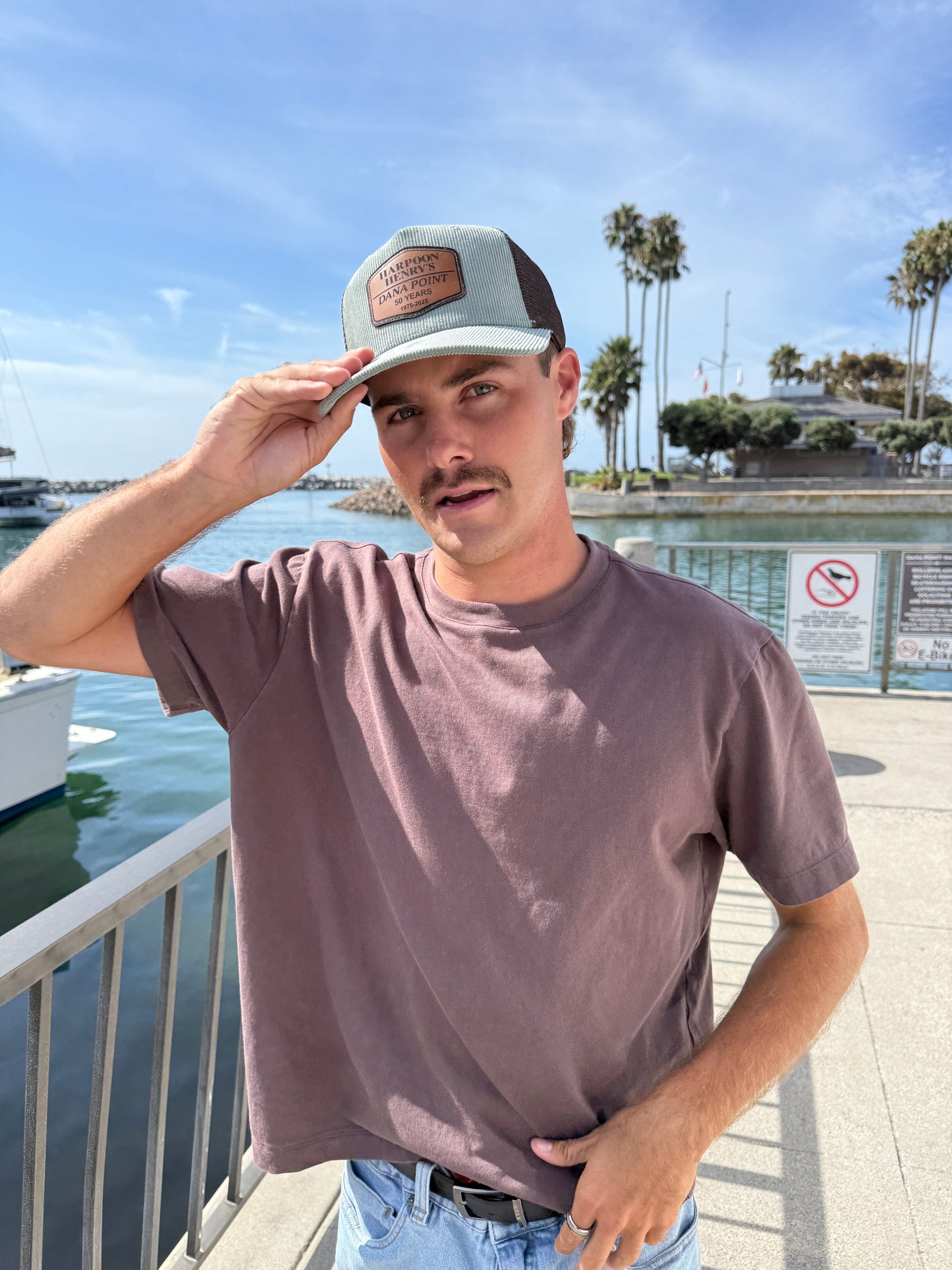 HARPOON HENRY'S Corduroy Hat Seagrass