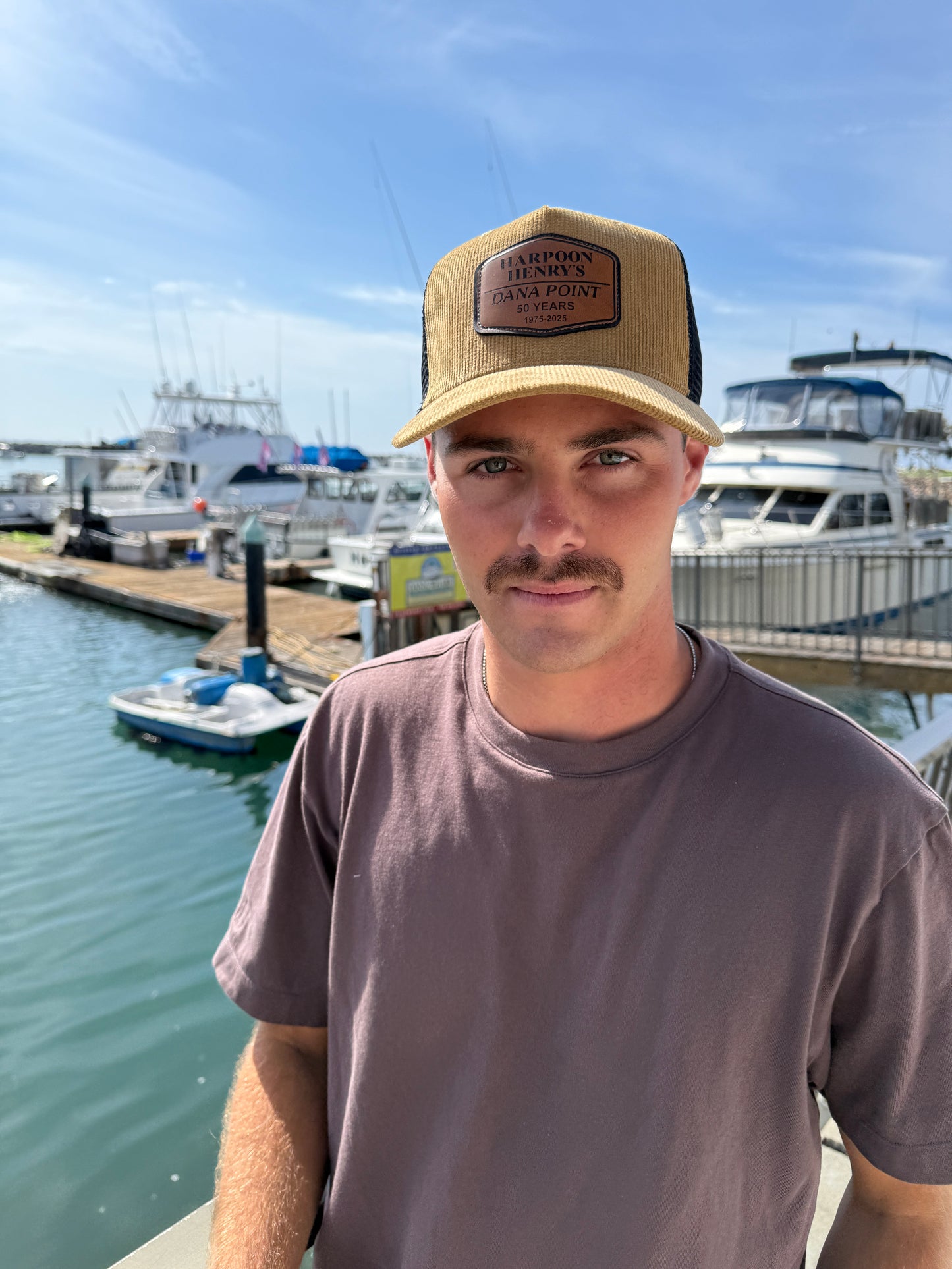 HARPOON HENRY'S Corduroy Hat Khaki