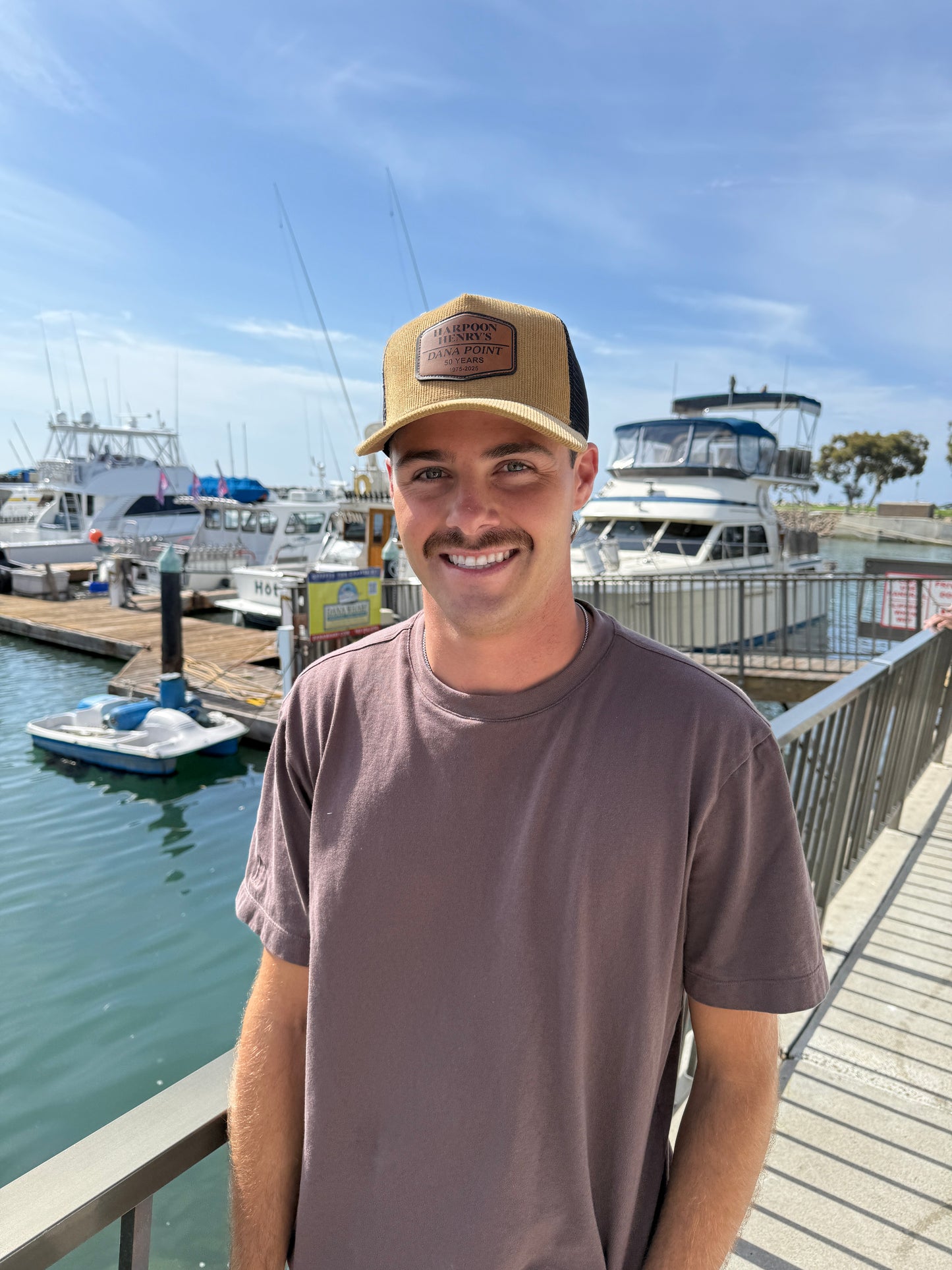 HARPOON HENRY'S Corduroy Hat Khaki