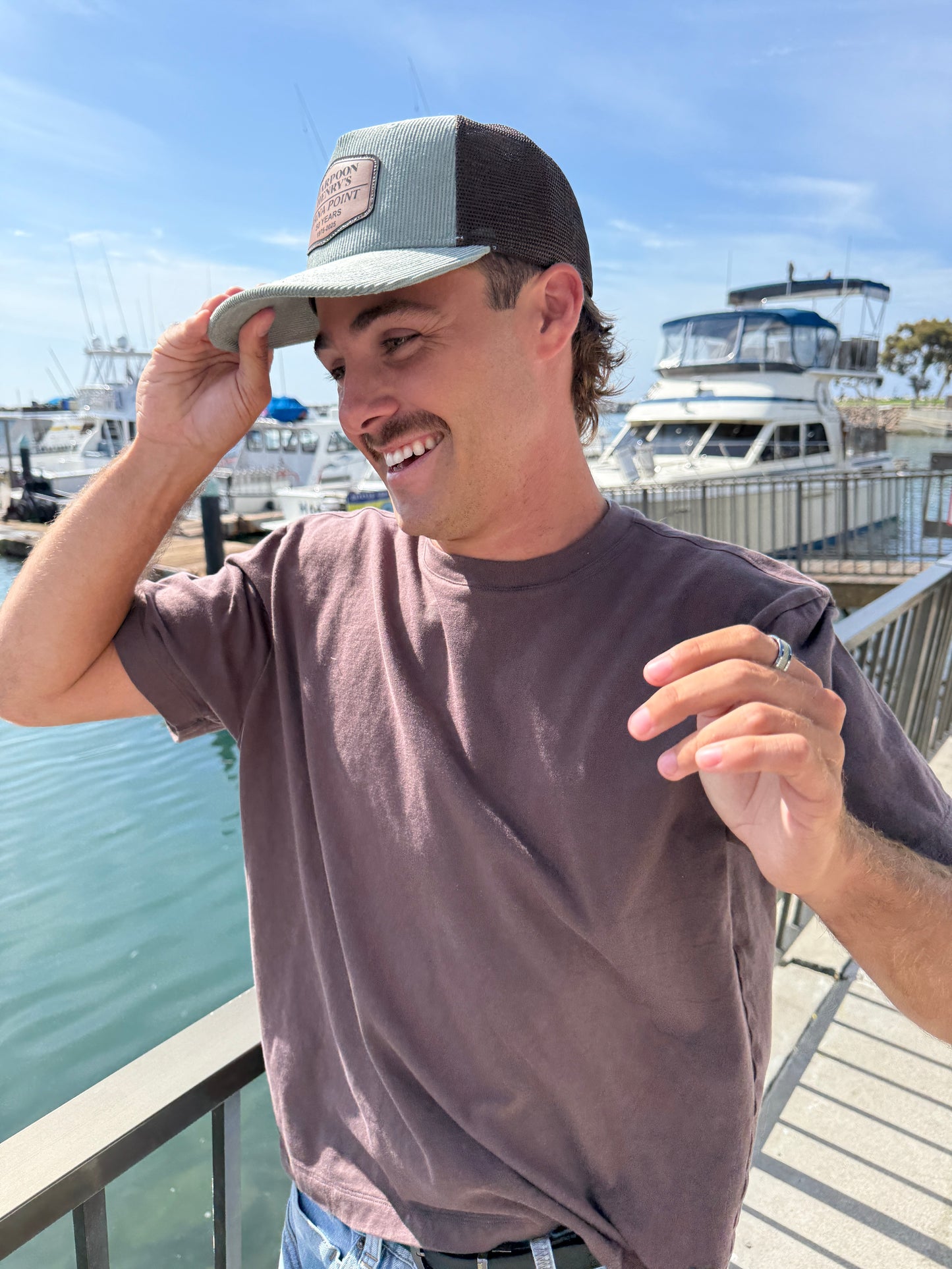 HARPOON HENRY'S Corduroy Hat Seagrass