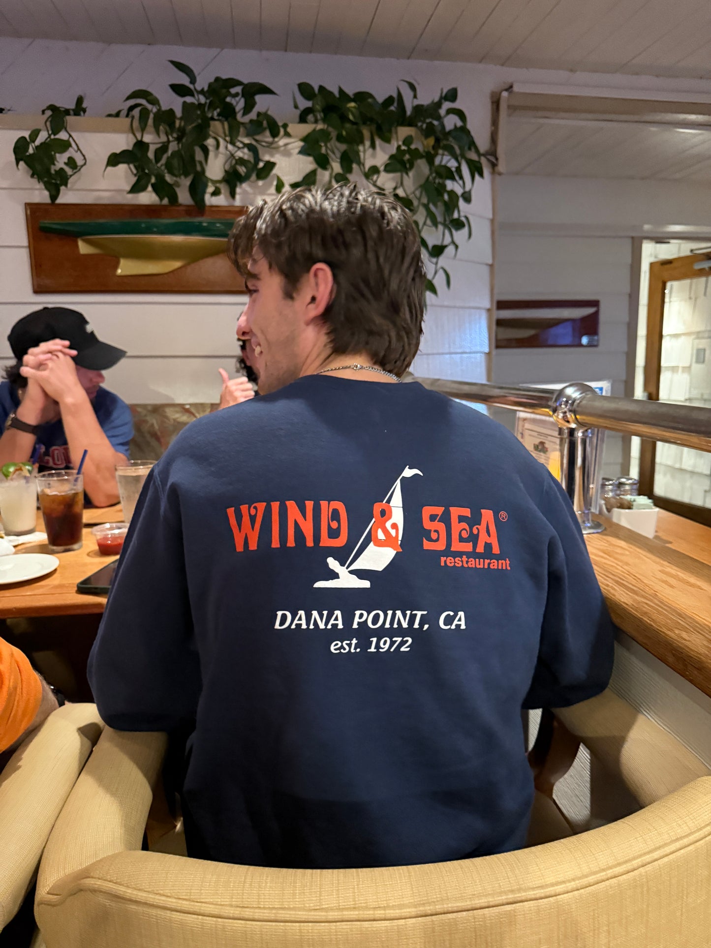 W&S Crew Sweatshirt Navy