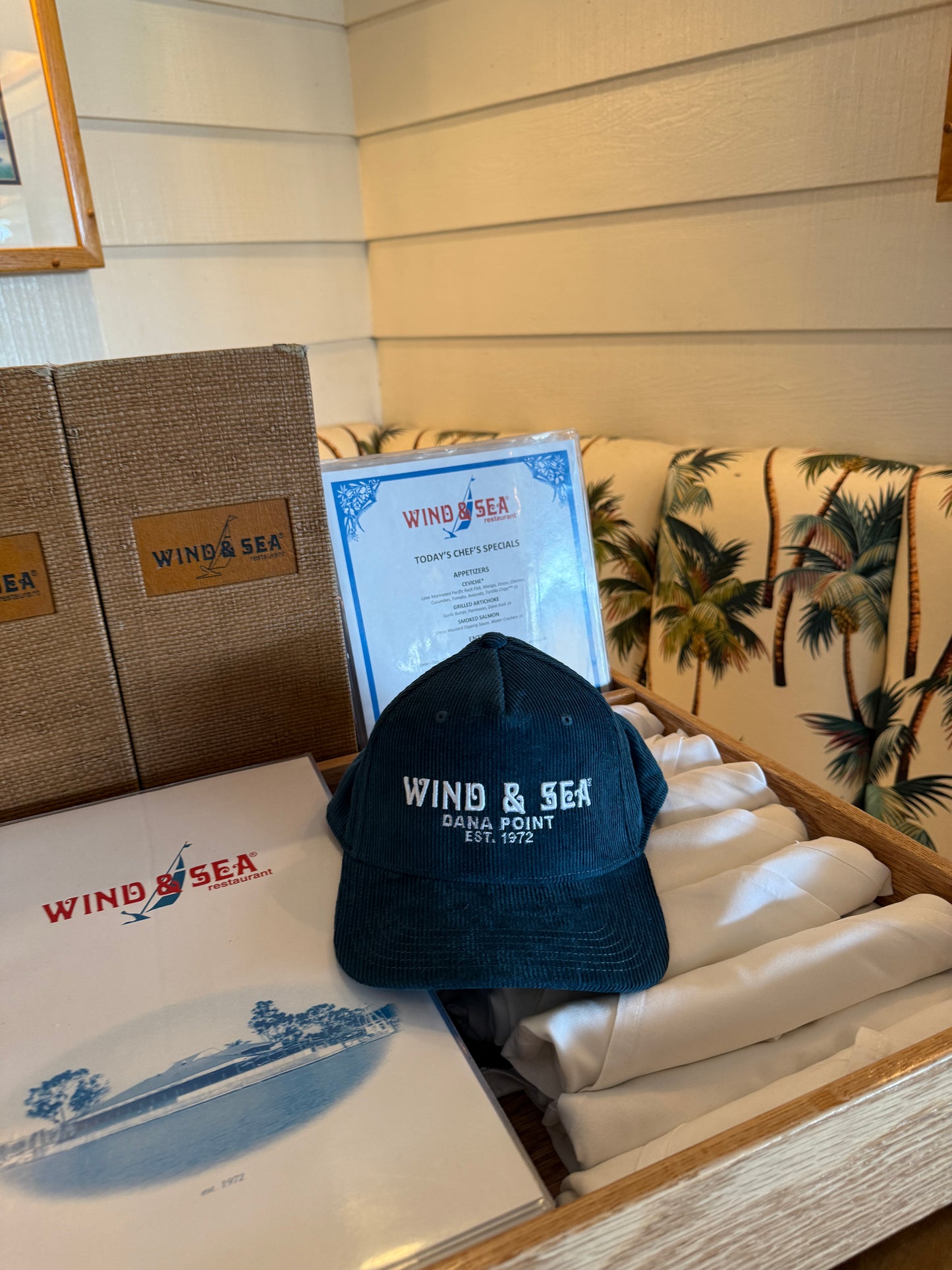 W&S Marine Corduroy Hat