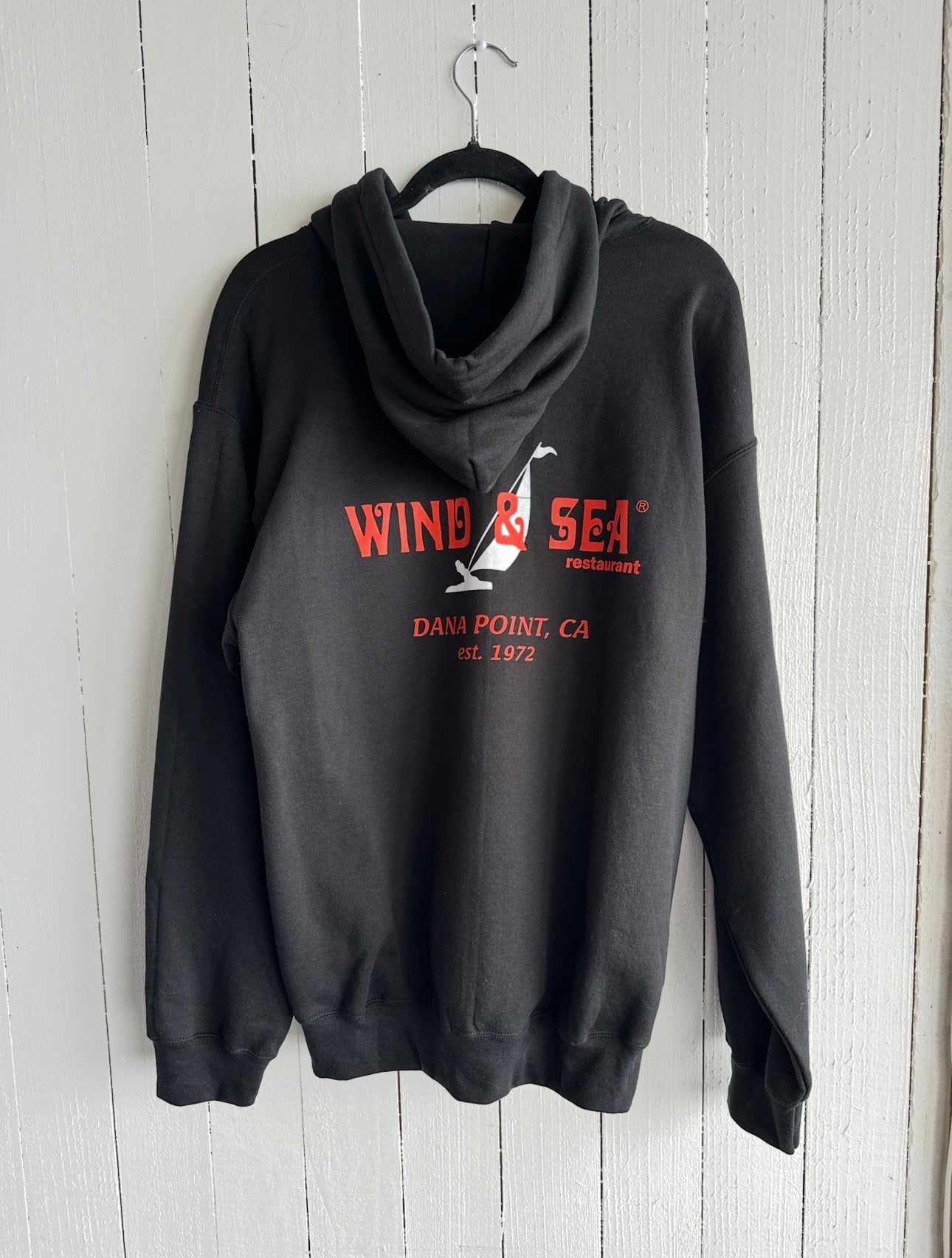 W&S Zip Sweatshirt Black