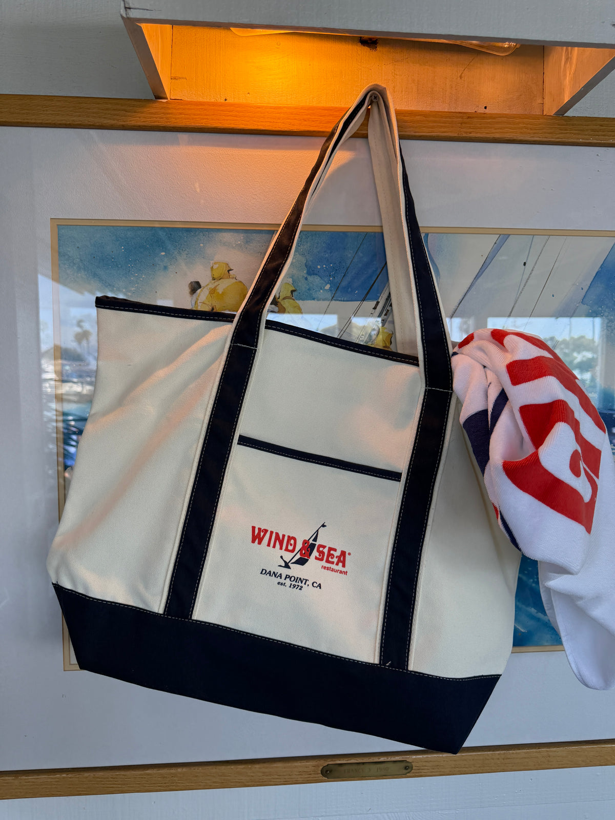 Admiral Navy Tote