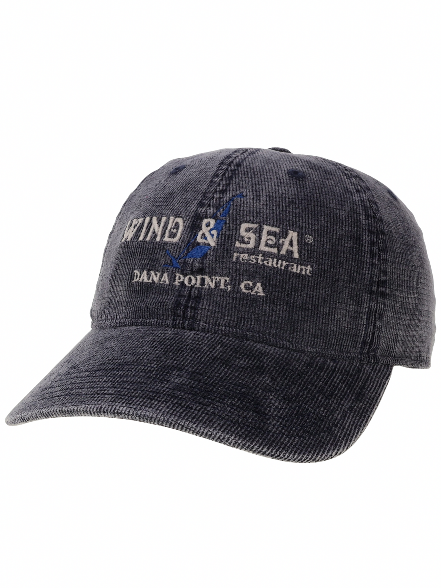 Navy Salt Wash Corduroy Hat