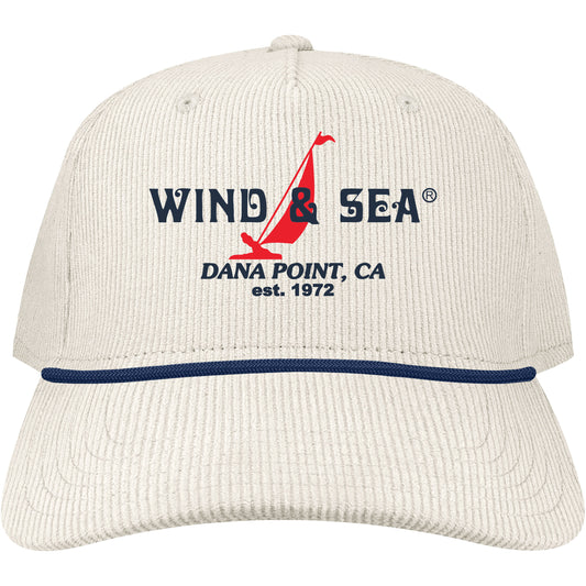 W&S White Classic Corduroy Hat