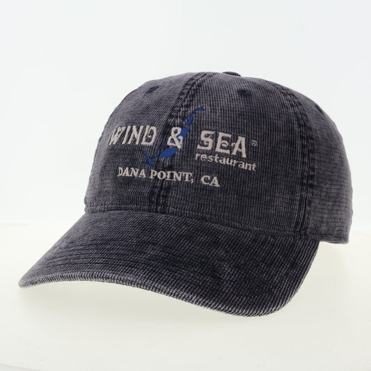 W&S Navy Salt Wash Corduroy Hat