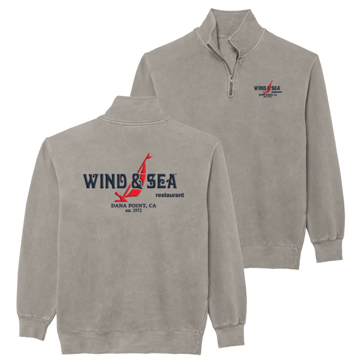 W&S Limited Edition Vintage Navy 1/4 Zip