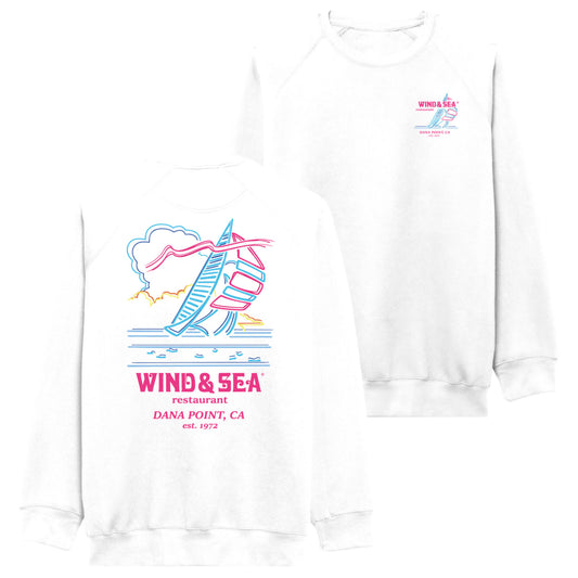 70s White Crewneck