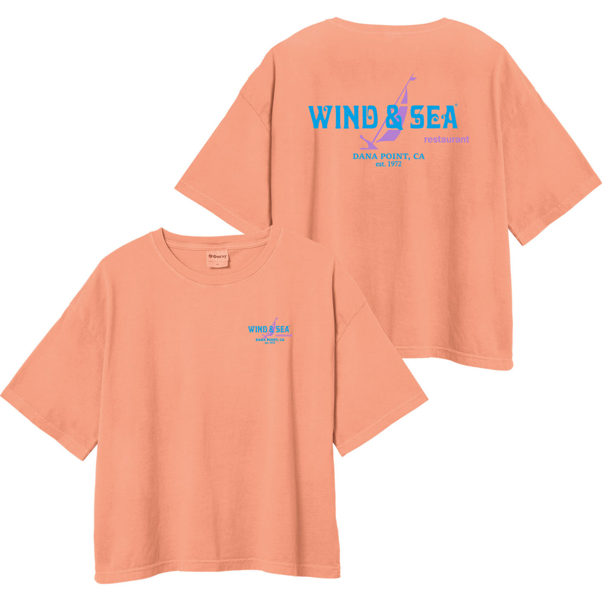 Tequila Sunset Crop Tee