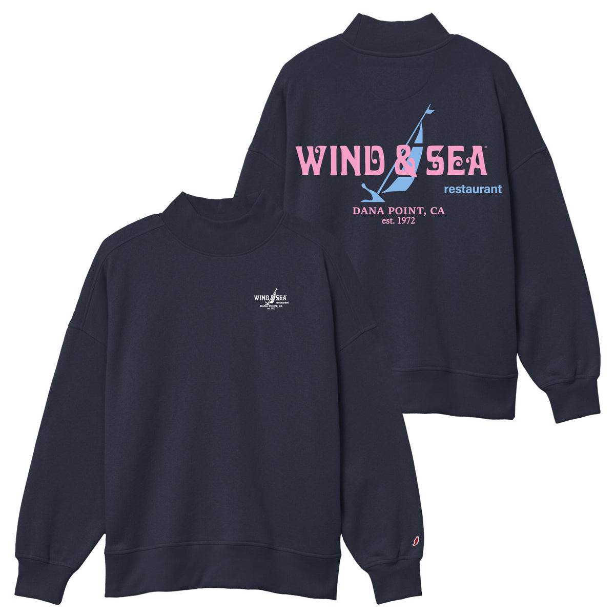 Below Deck Mock Neck
