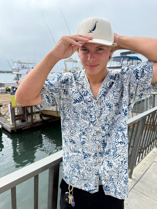 W&S Sailboat Hat Ivory