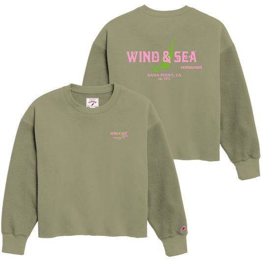 W&S Green Flash Midi Crewneck
