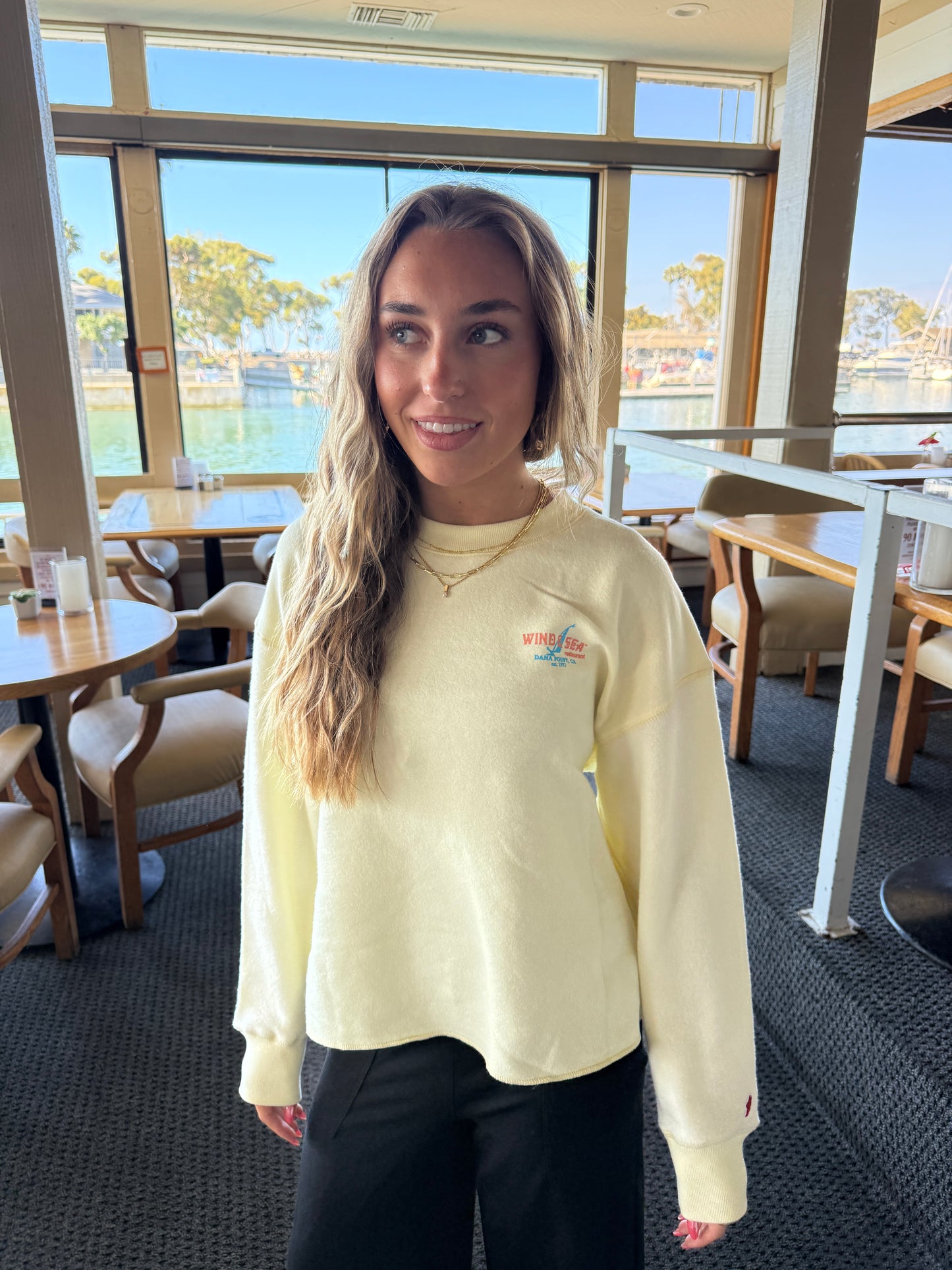 Lemon Drop Midi Crewneck