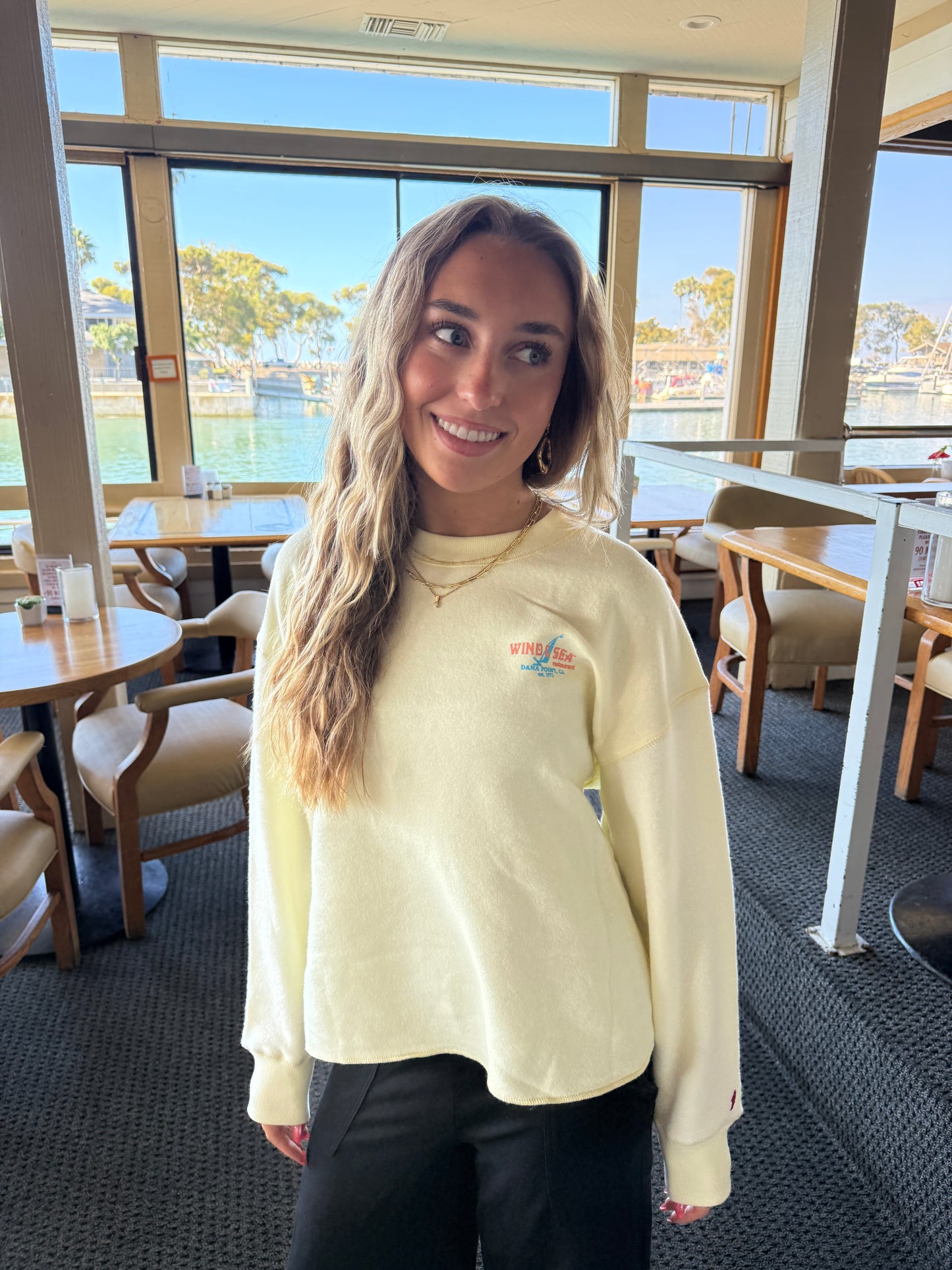 Lemon Drop Midi Crewneck