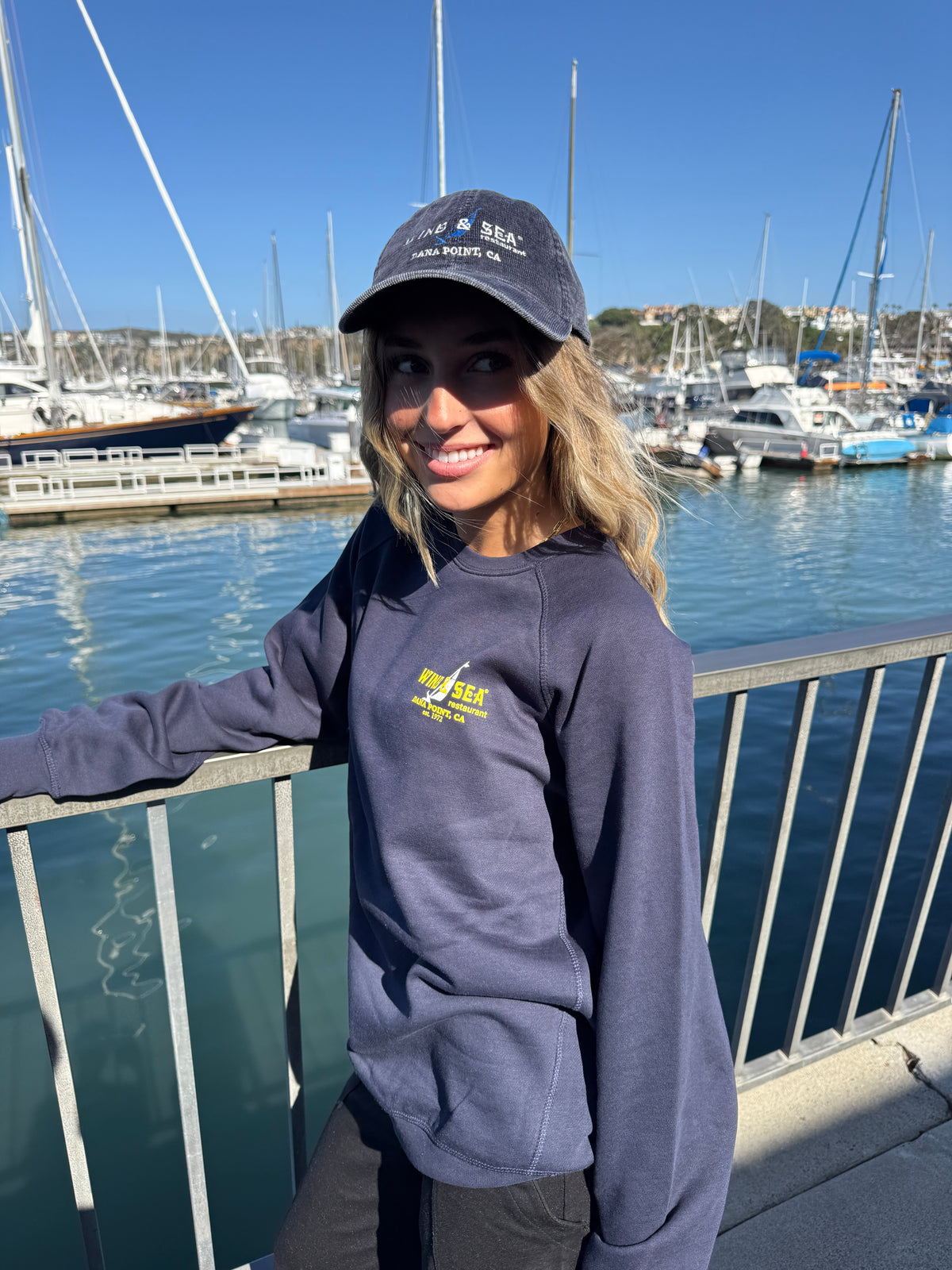 Admiral Blue Crewneck