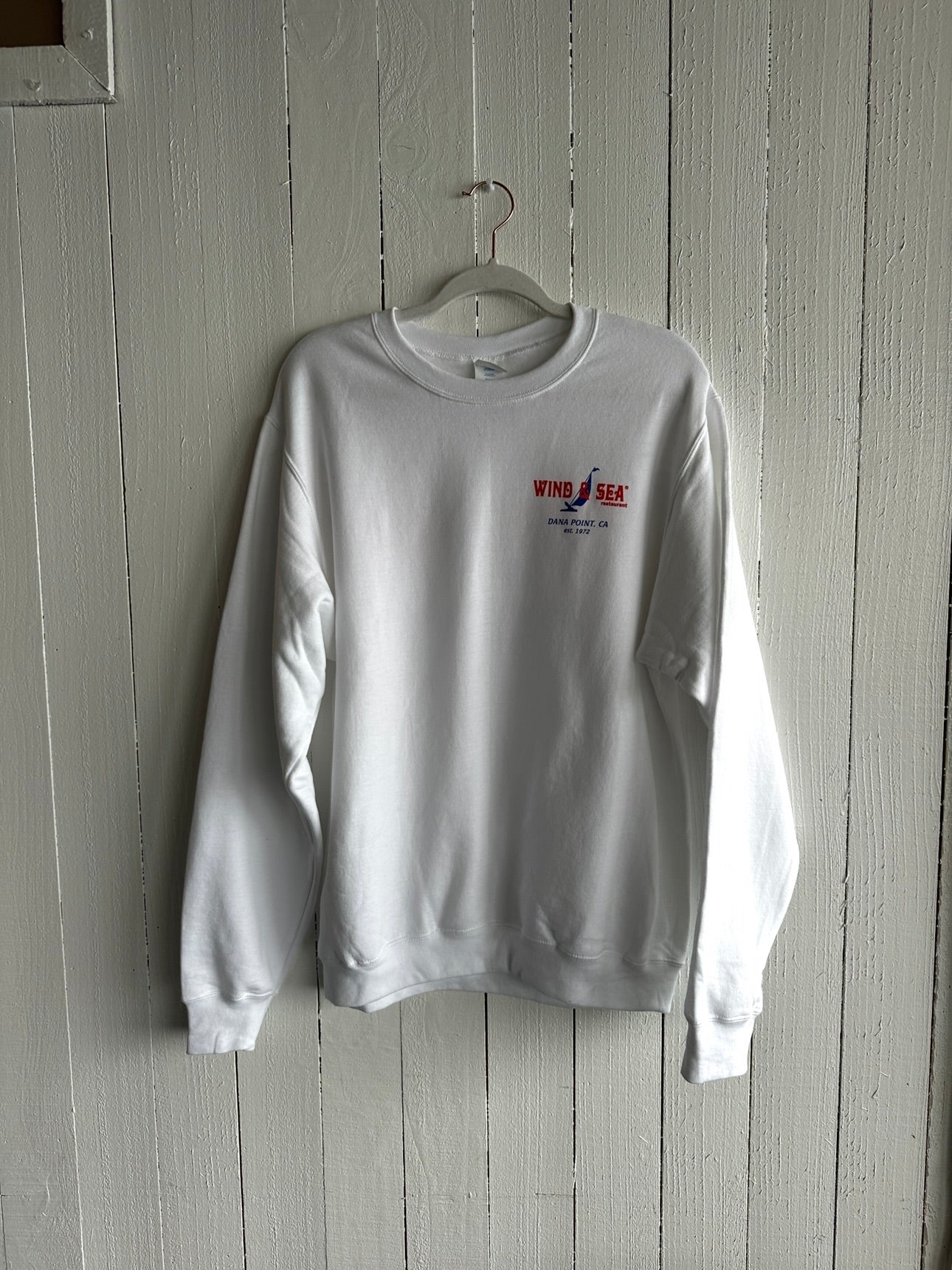 W&S Crew Sweatshirt White