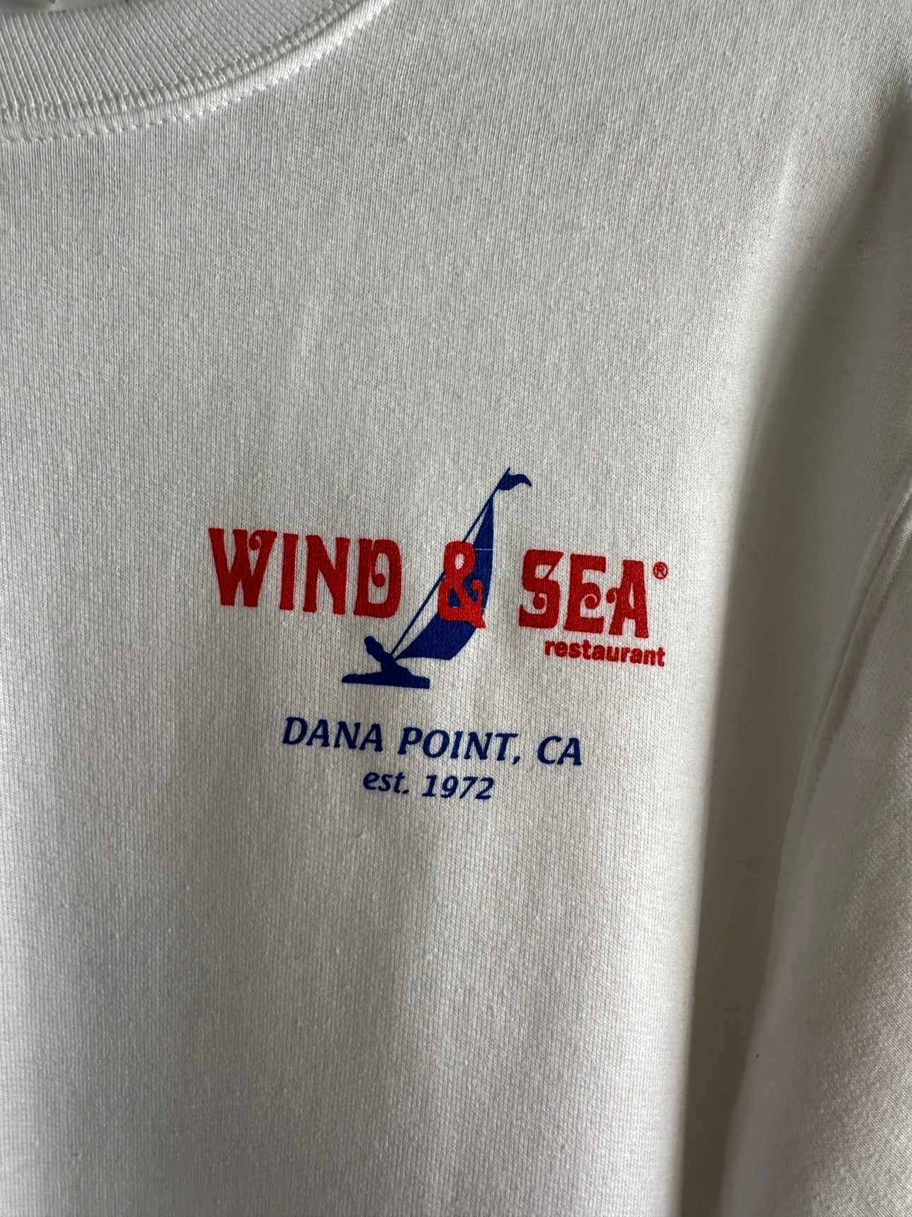 W&S Crew Sweatshirt White
