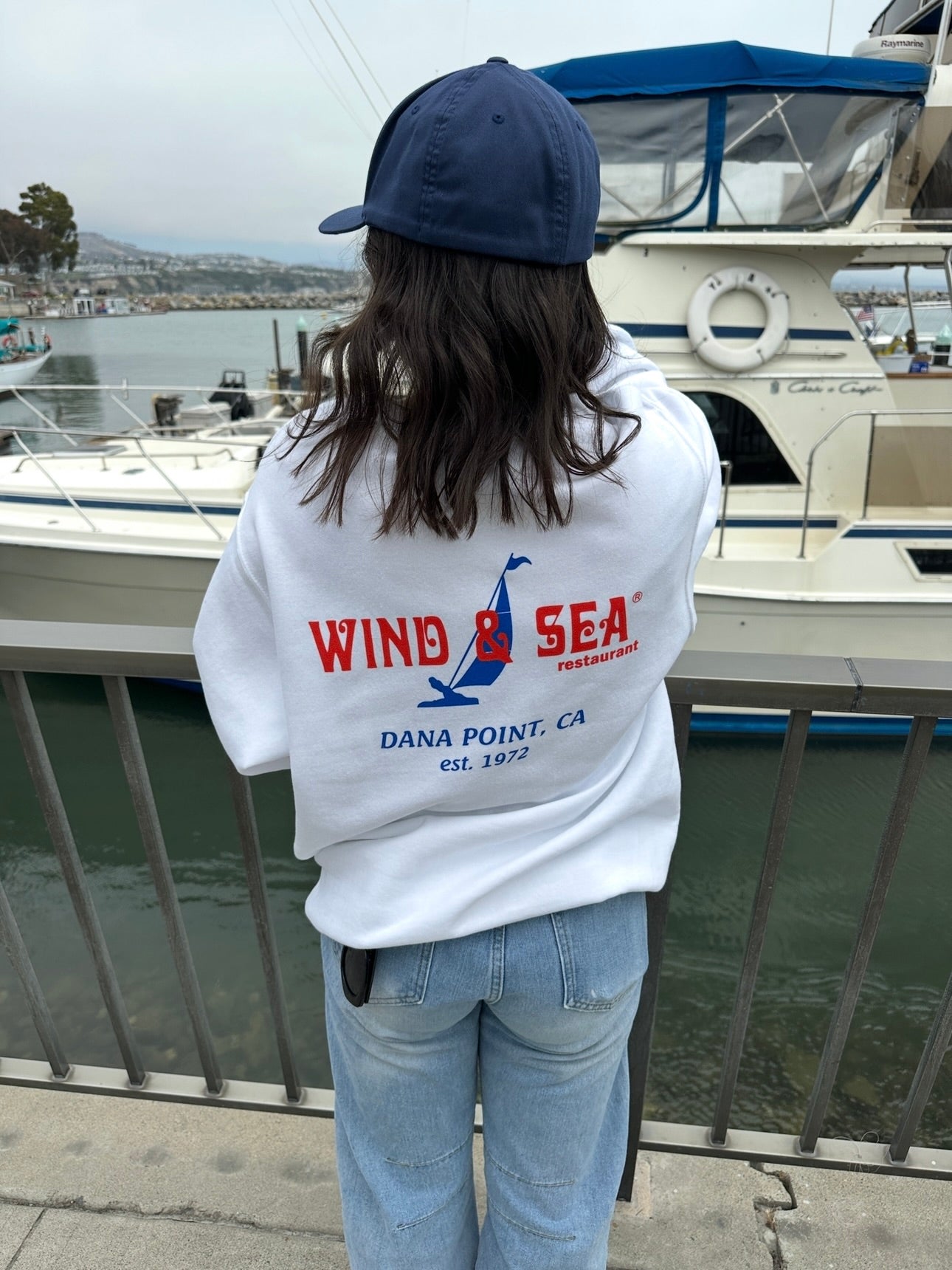 トップス wind and sea / CREW NECK WIND AND SEA - Men – Navyblue