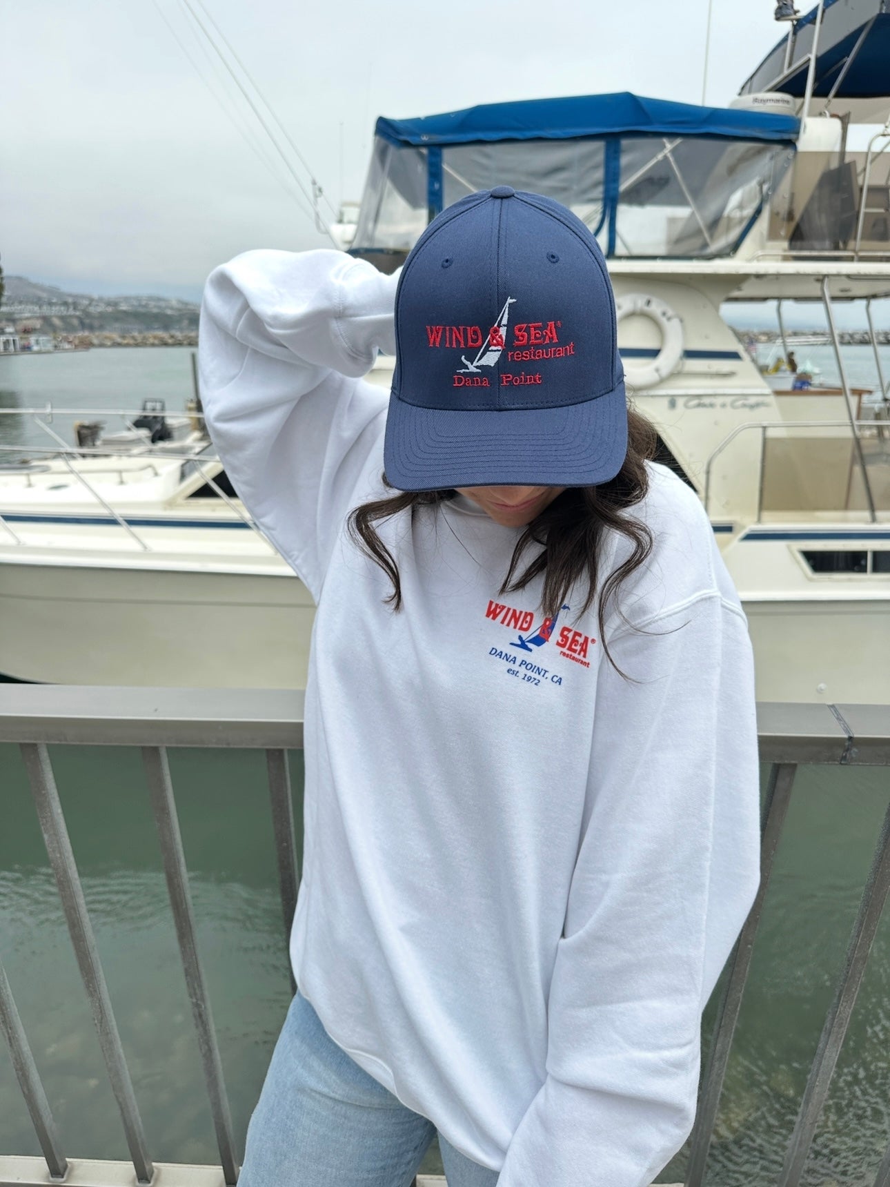 W&S Crew Sweatshirt White