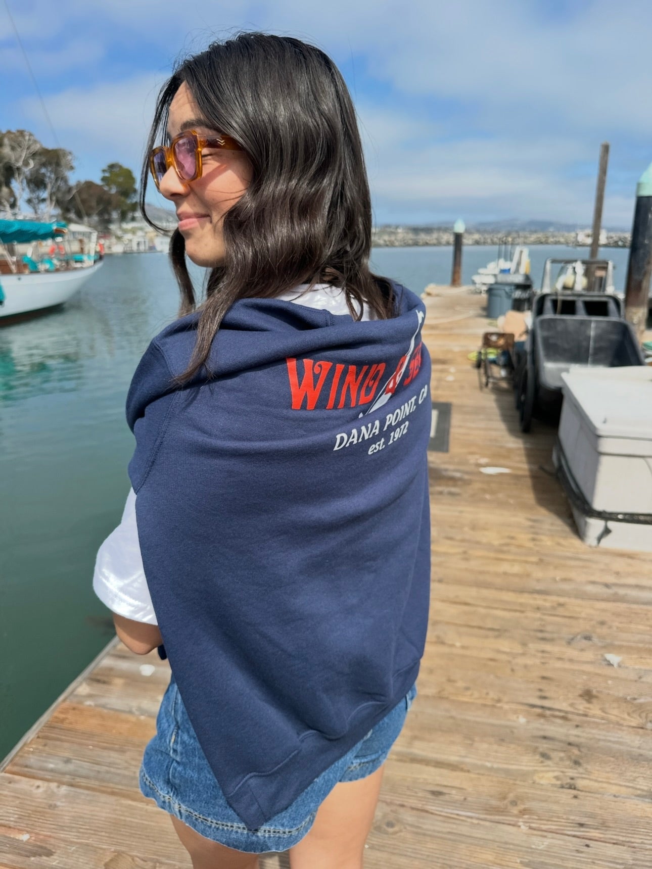 W&S Crew Sweatshirt Navy