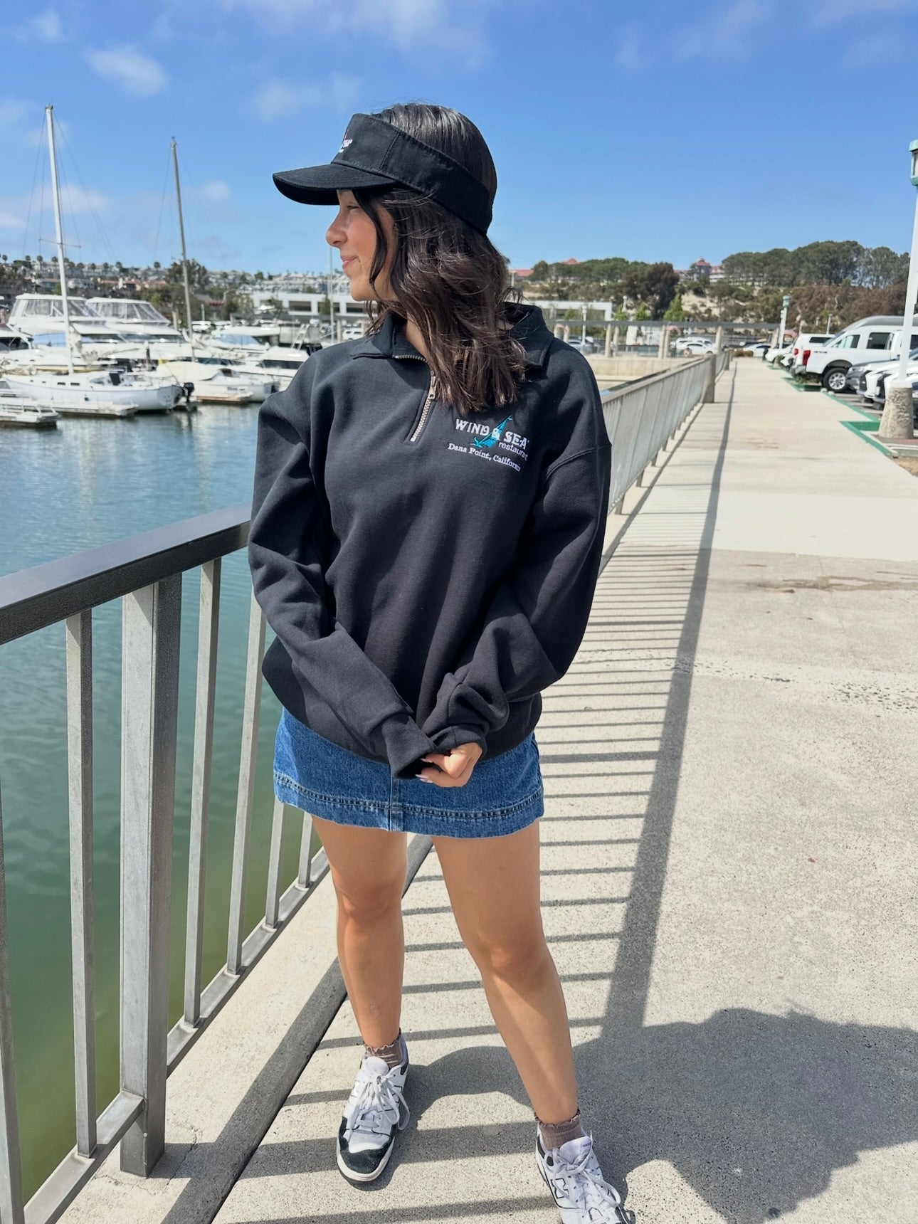W&S Quarter-Zip Sweatshirt – Wind & Sea Restaurants, Inc.