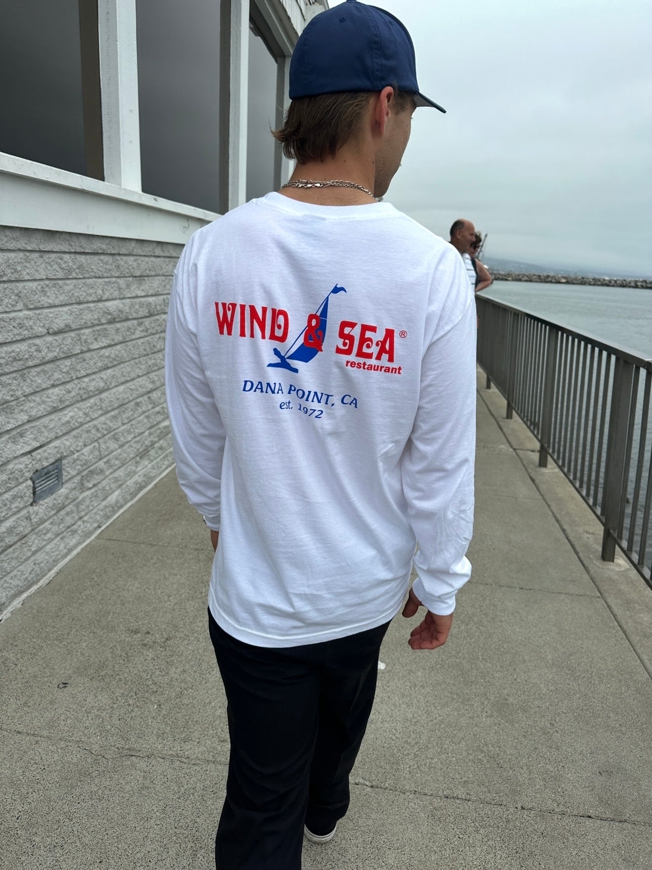 W&S White Long Sleeve – Wind & Sea Restaurants, Inc.