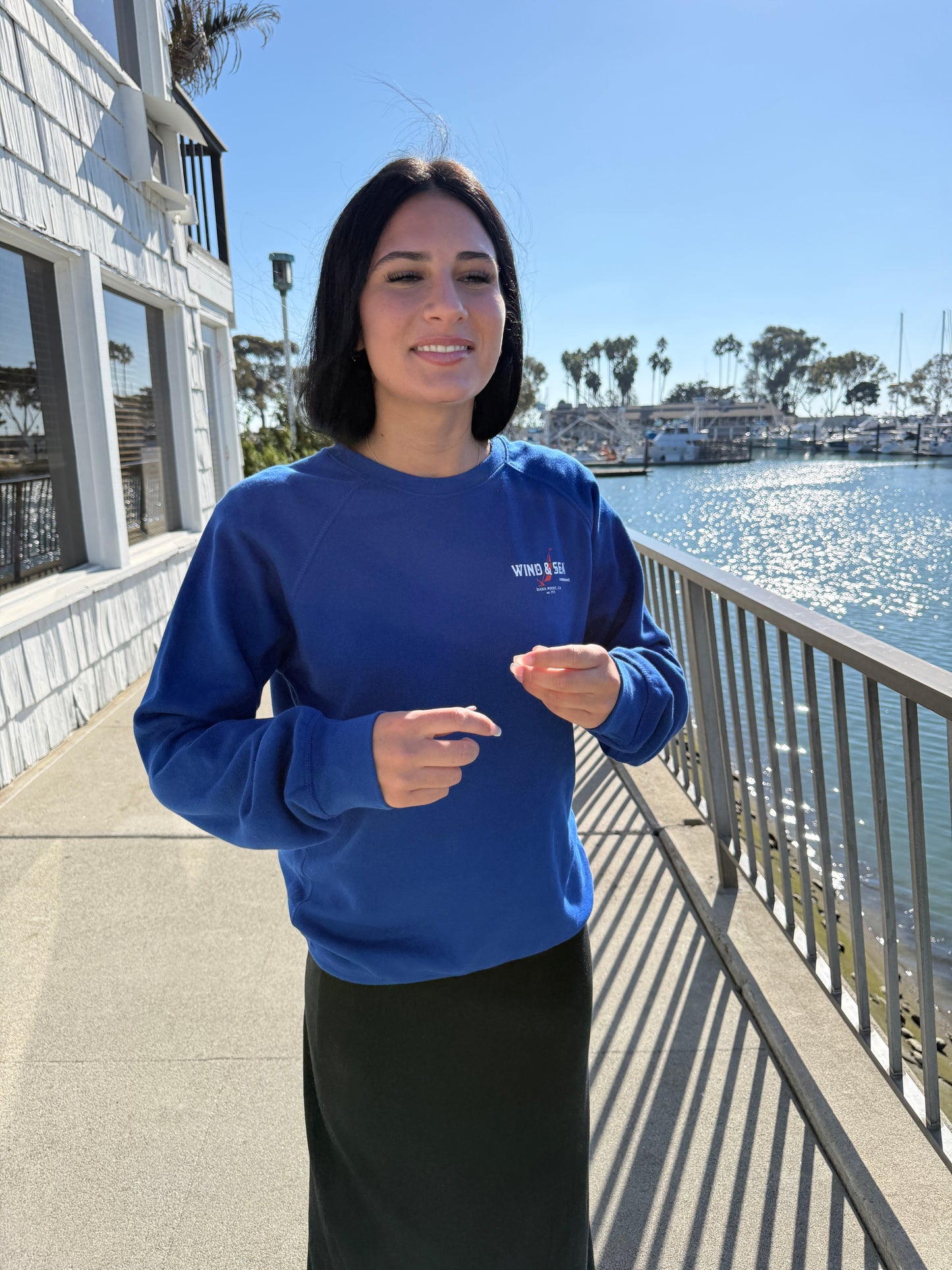 W&S Royal Blue Crewneck Sweatshirt