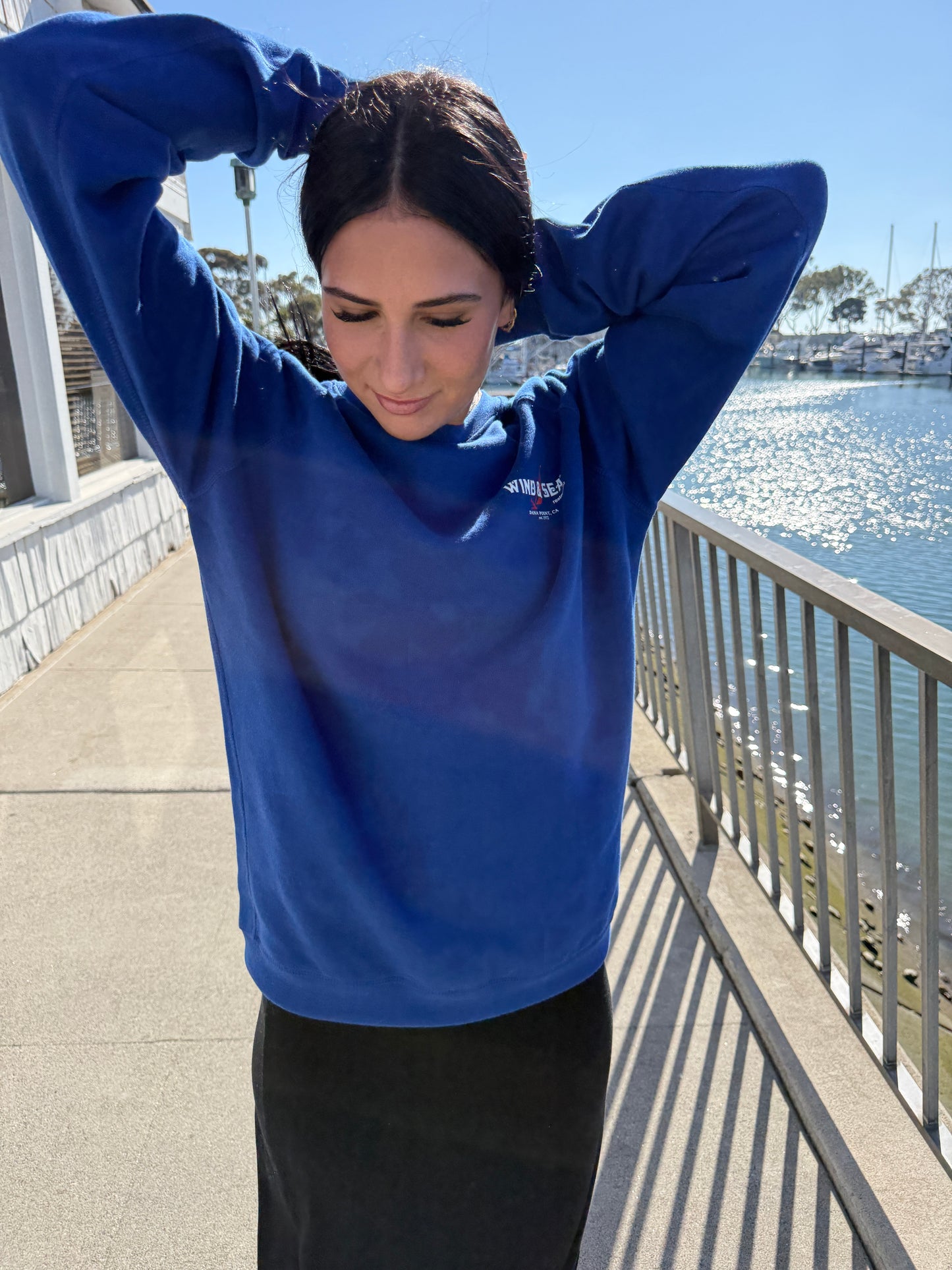 W&S Royal Blue Crewneck Sweatshirt