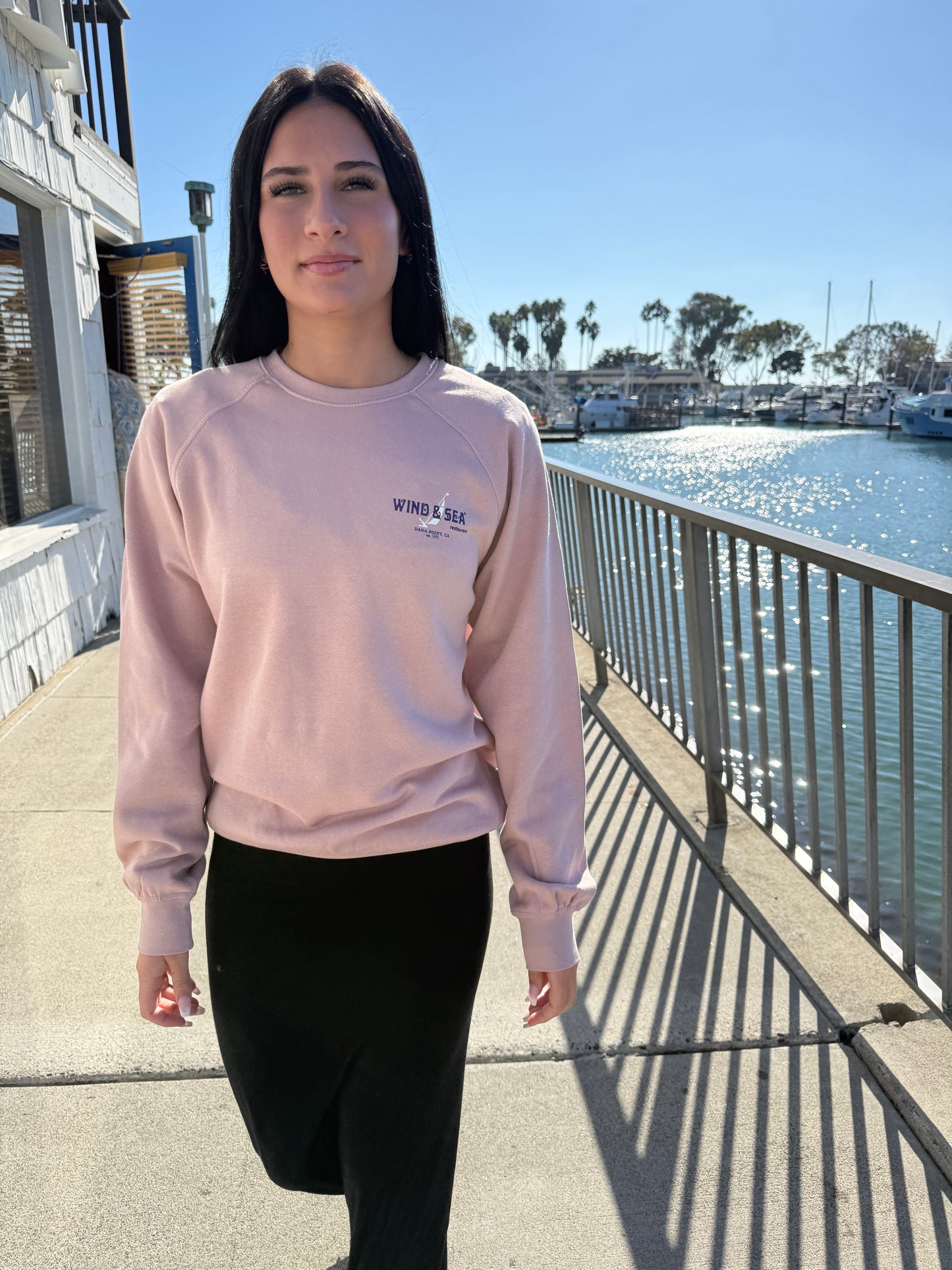 W&S Rose Crewneck Sweatshirt