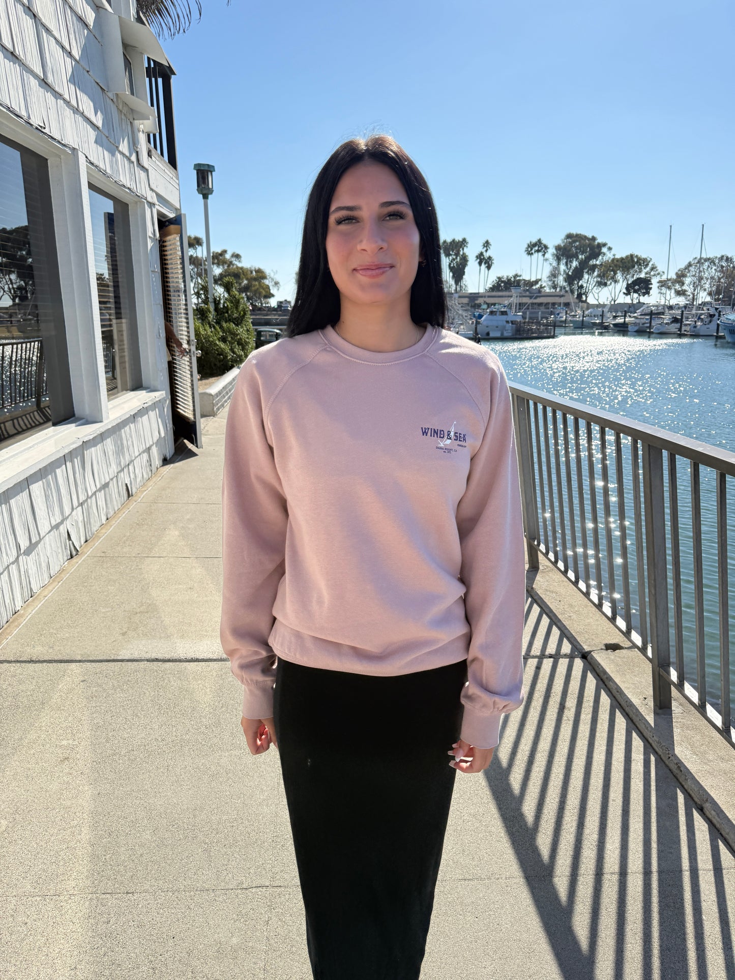 W&S Rose Crewneck Sweatshirt