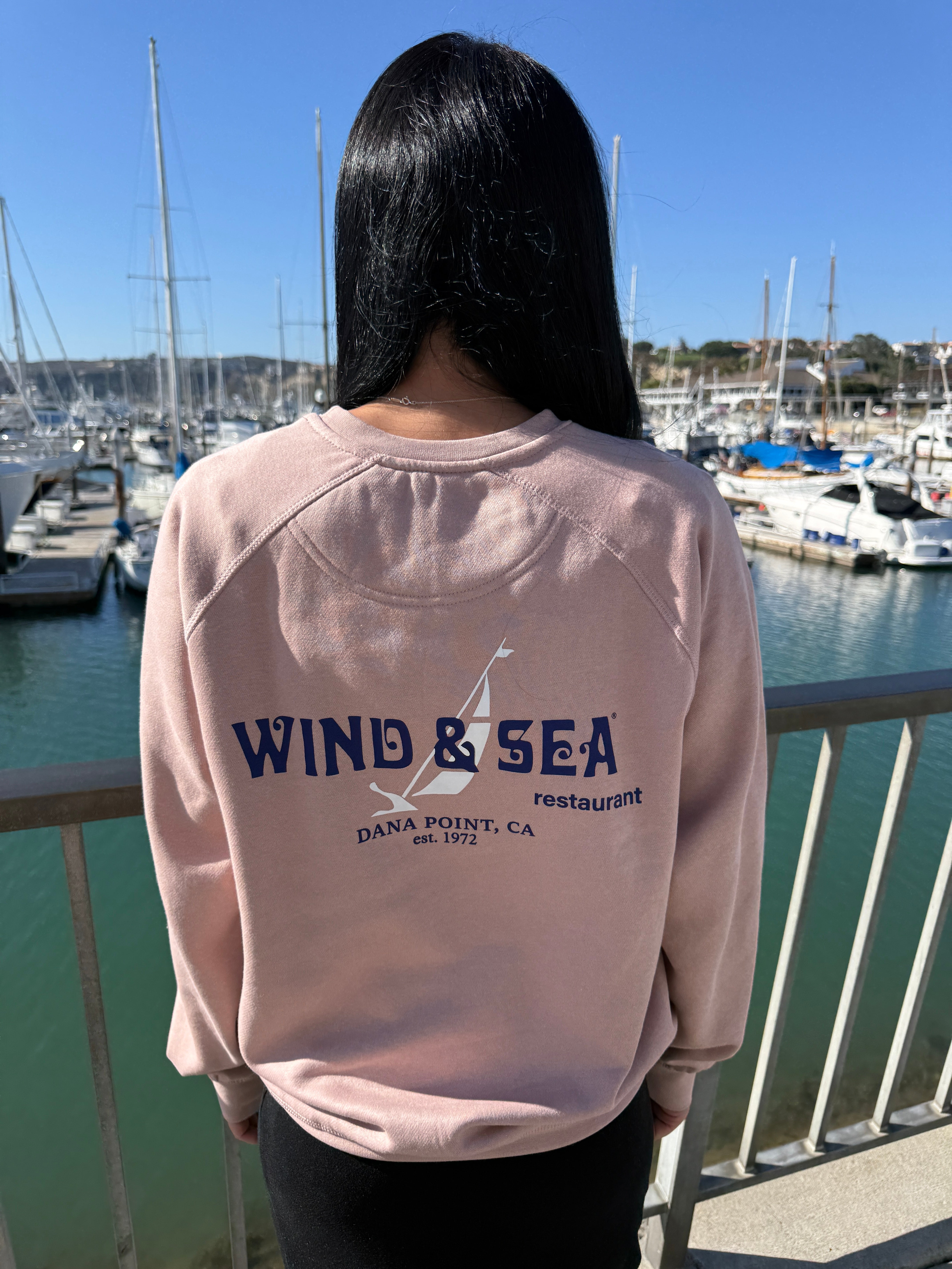 W&S Rose All Day Crewneck – Wind & Sea Restaurants, Inc.