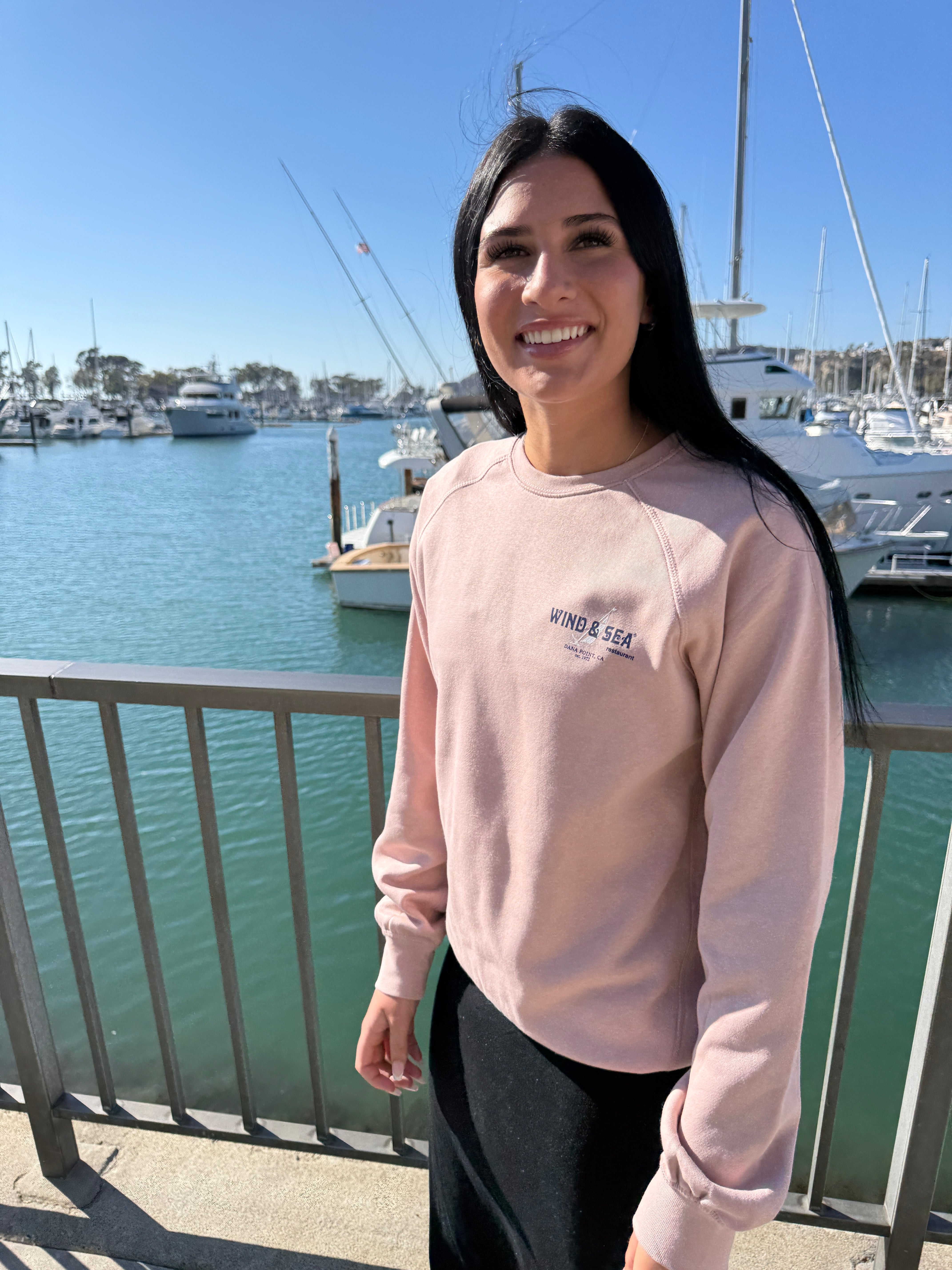 W&S Rose All Day Crewneck – Wind & Sea Restaurants, Inc.