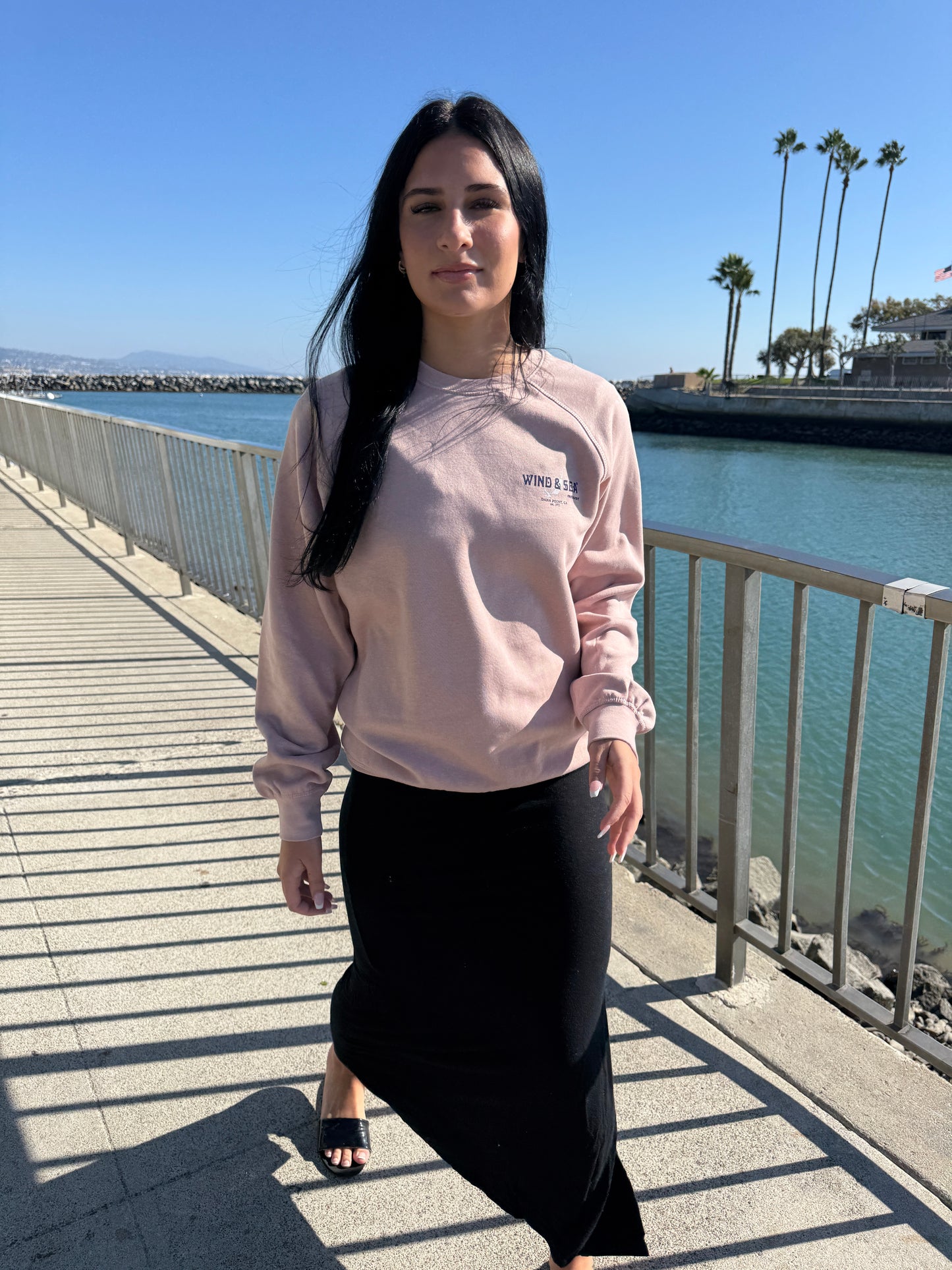 W&S Rose Crewneck Sweatshirt